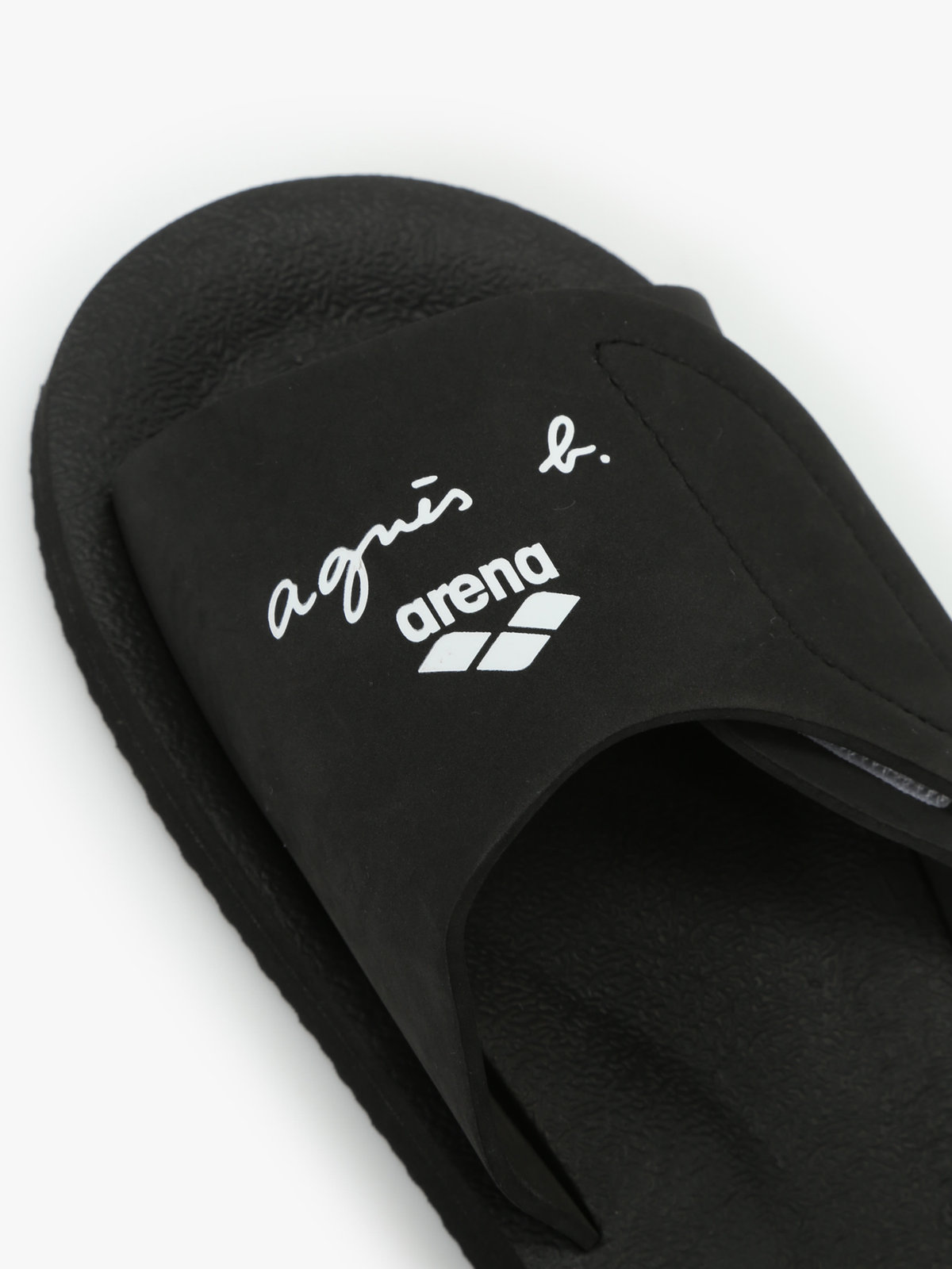 FEMME ウィメンズ agnes b. x arena サンダル ブラック