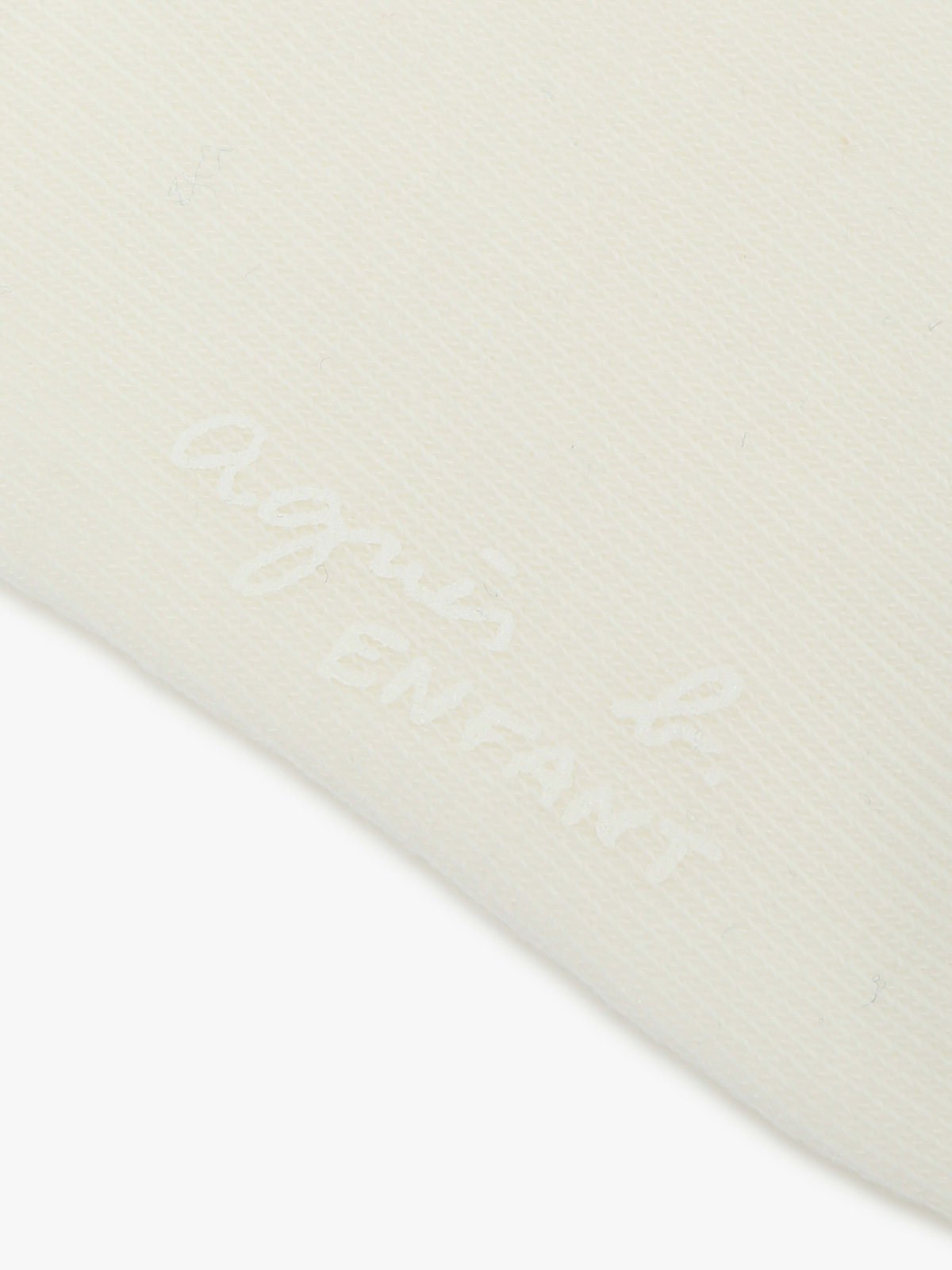 ENFANT ガールズ キッズ "b." ロゴ  ソックス ホワイト