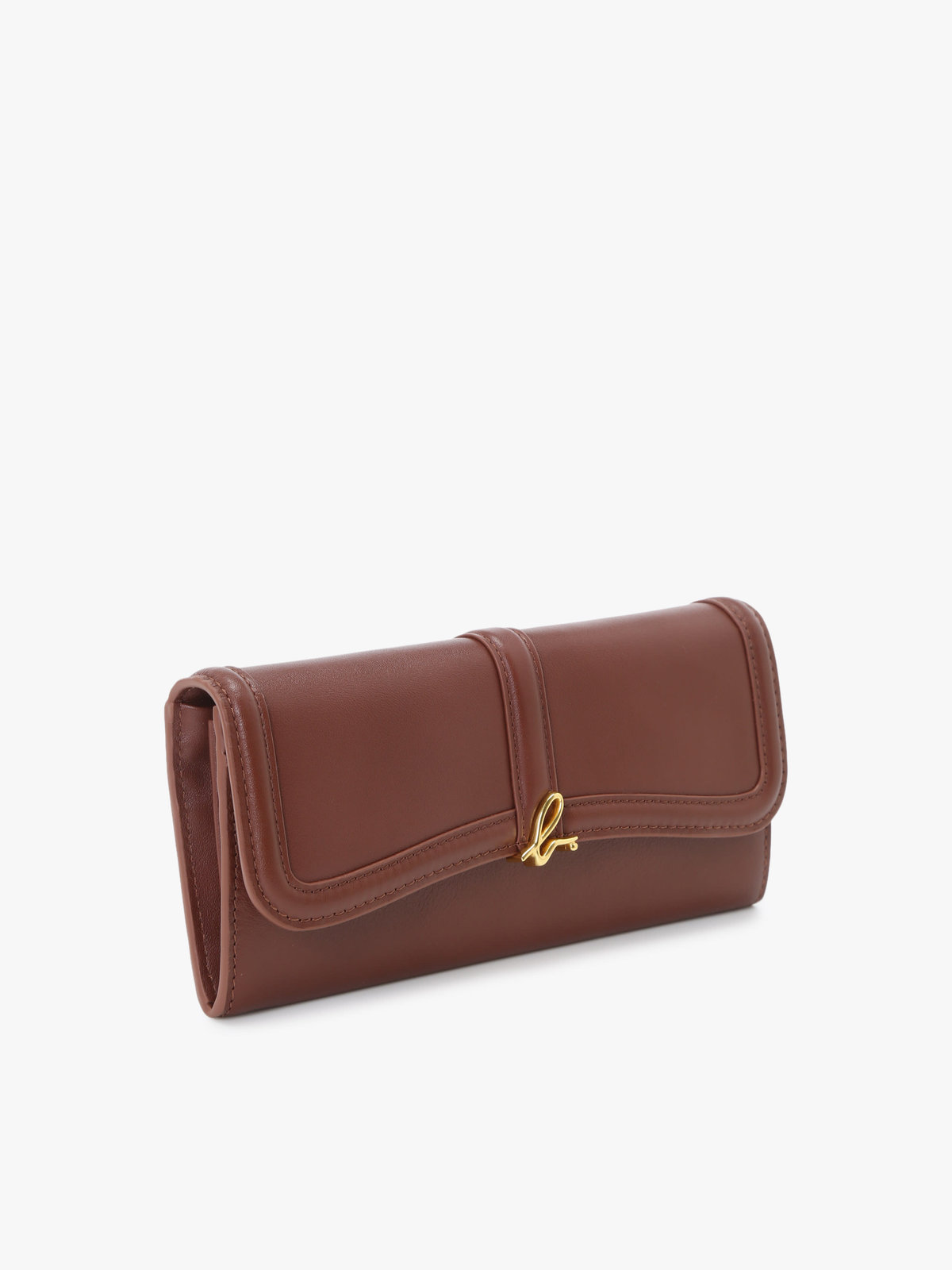 VOYAGE ウィメンズ バッグ＆ウォレット レザー ロングウォレット ”Ingrid” ZAW03-02 ブラウン