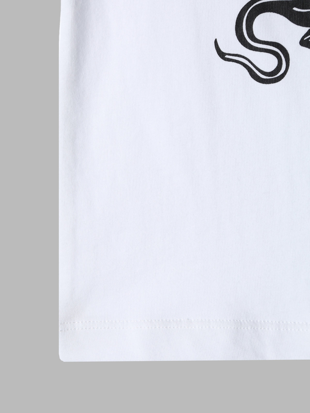 ENFANT ベビー ベビー アイコニック コットン 半袖 Tシャツ "Lezard" ホワイト