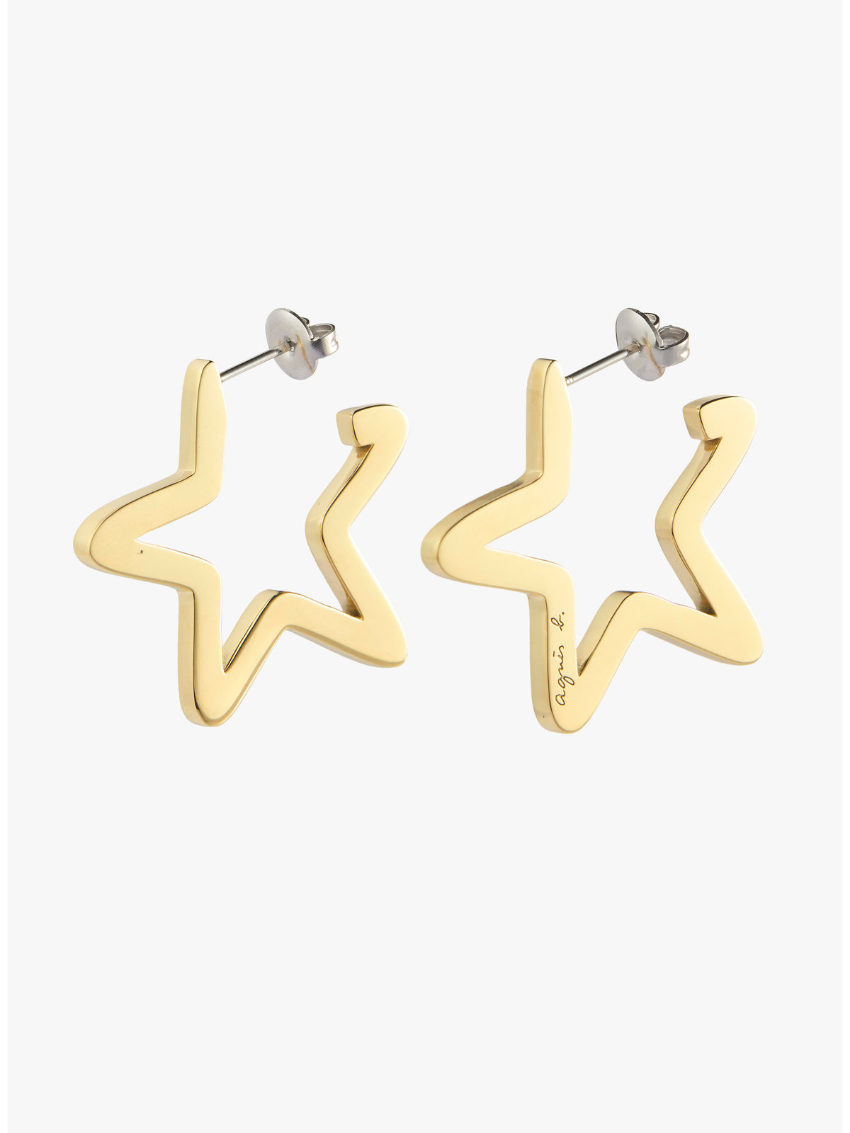 FEMME ウィメンズ スターモチーフ ピアス "Rock Star" ゴールド