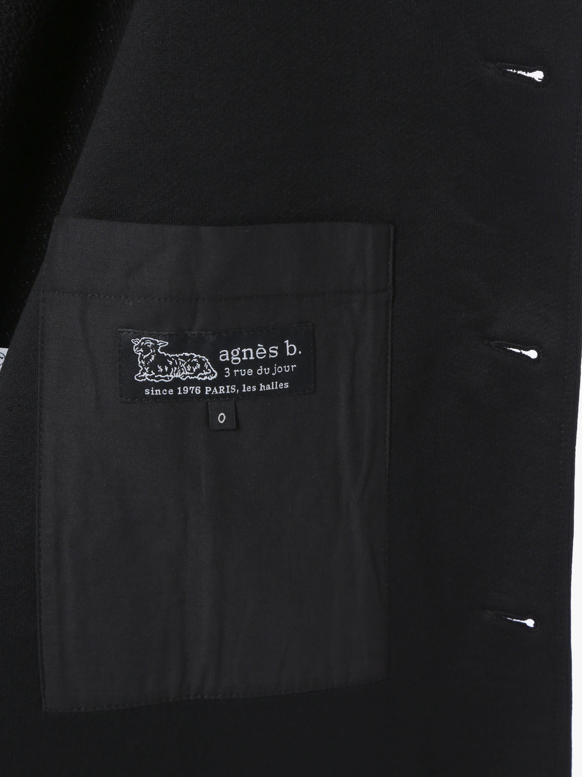 HOMME メンズ M443 VESTE ジャケット ブラック