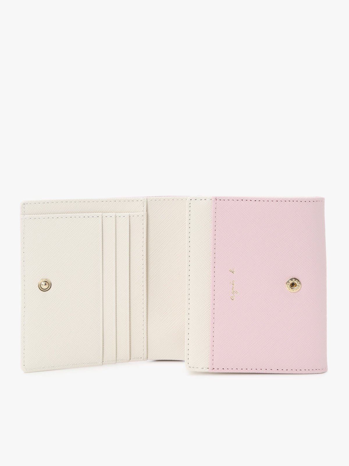 VOYAGE ウィメンズ バッグ＆ウォレット レザー 二つ折り ウォレット ”Erika” QAW05-01 ピンク