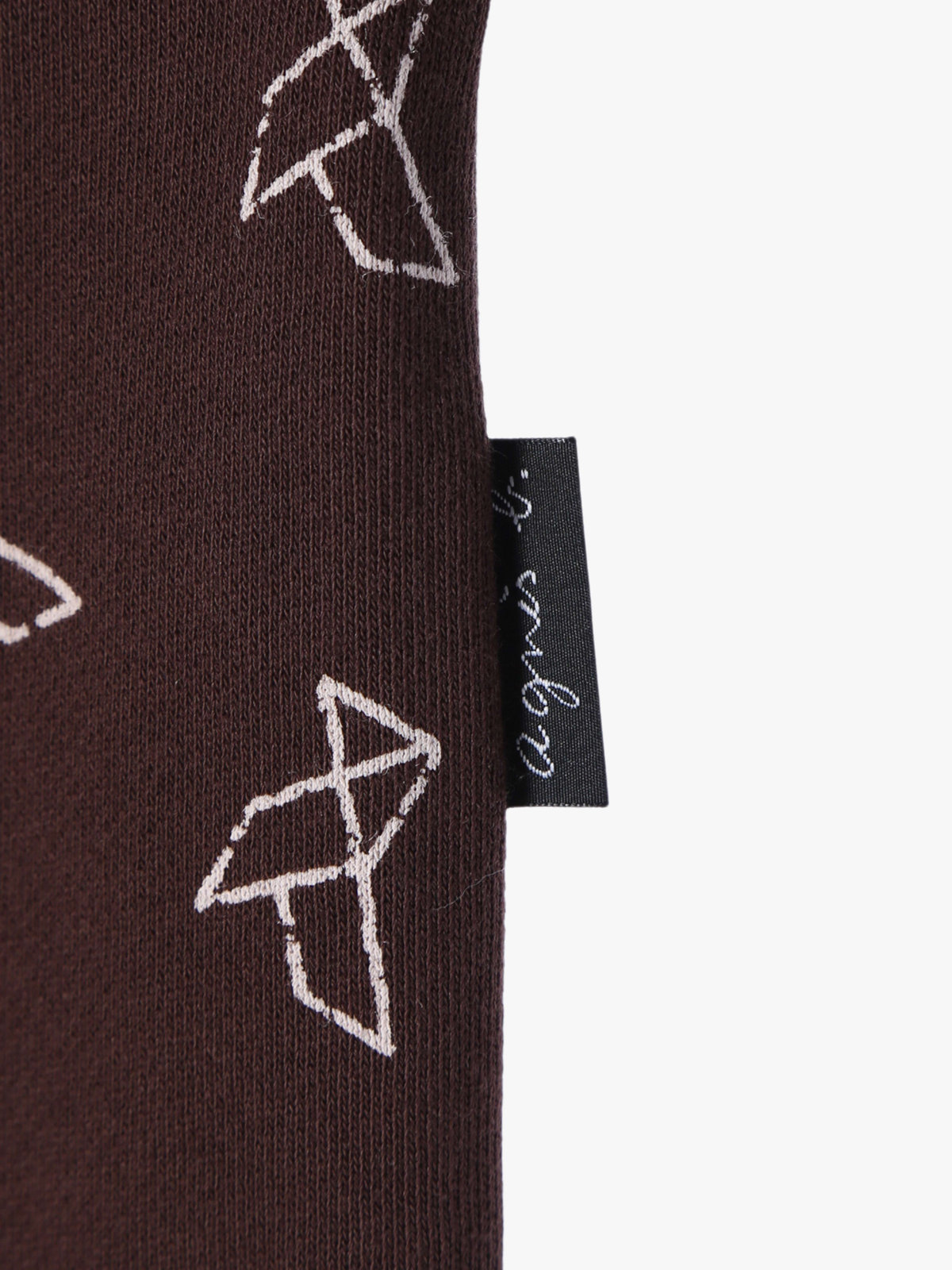 ENFANT ベビー 【Outlet】ベビー プリント コットン 長袖 コンビネゾン ブラウン系その他