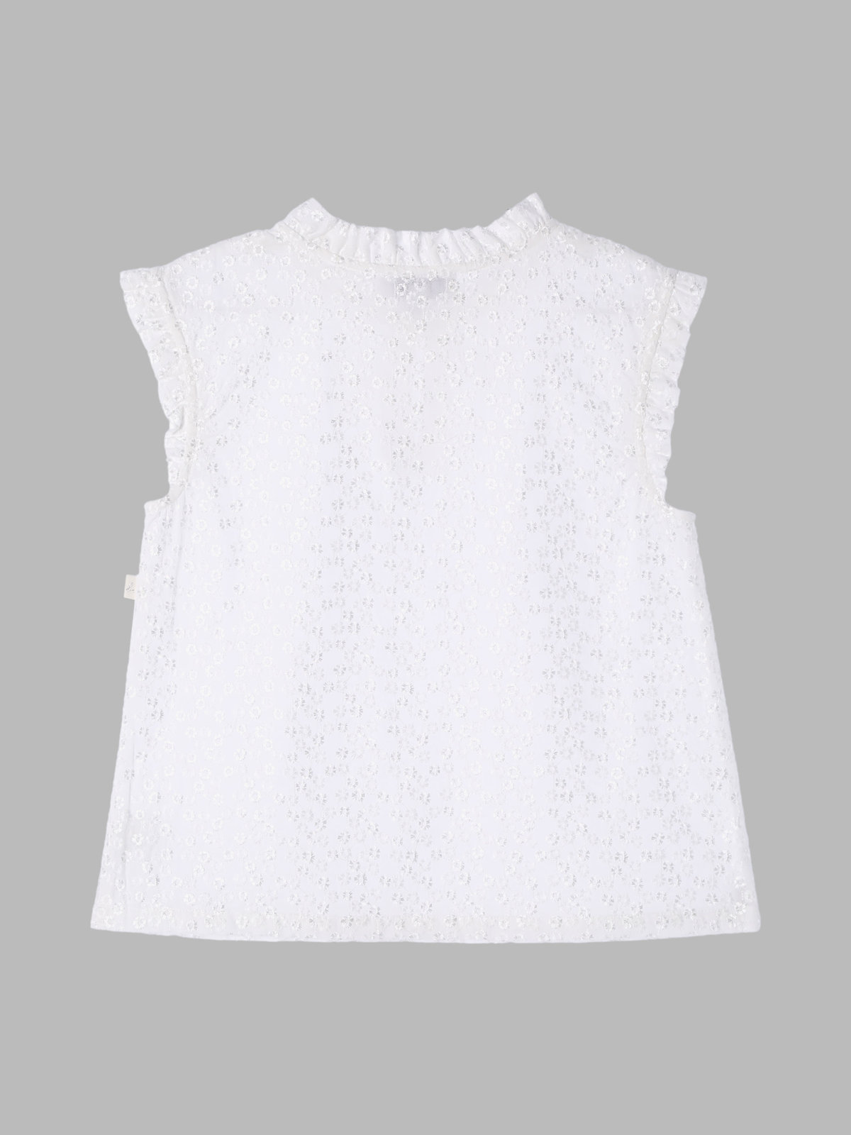 ENFANT ガールズ TW11 E CHEMISE キッズ ブラウス ホワイト