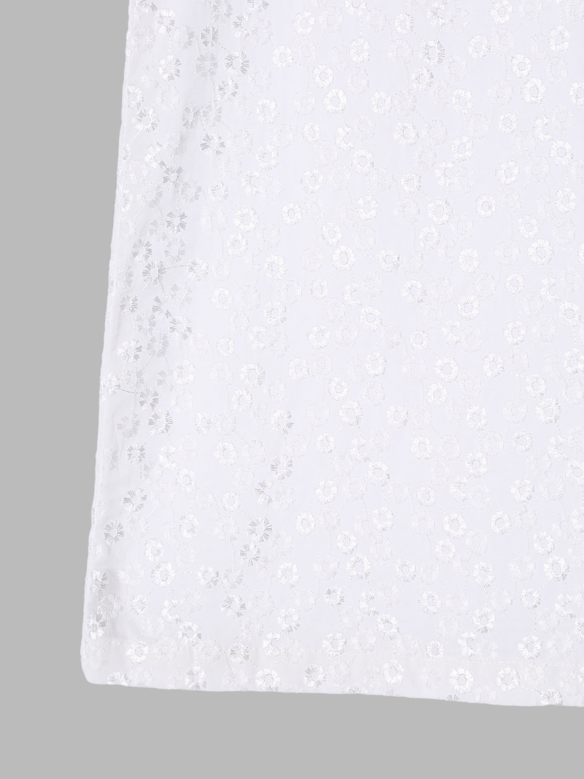 ENFANT ガールズ TW11 E CHEMISE キッズ ブラウス ホワイト