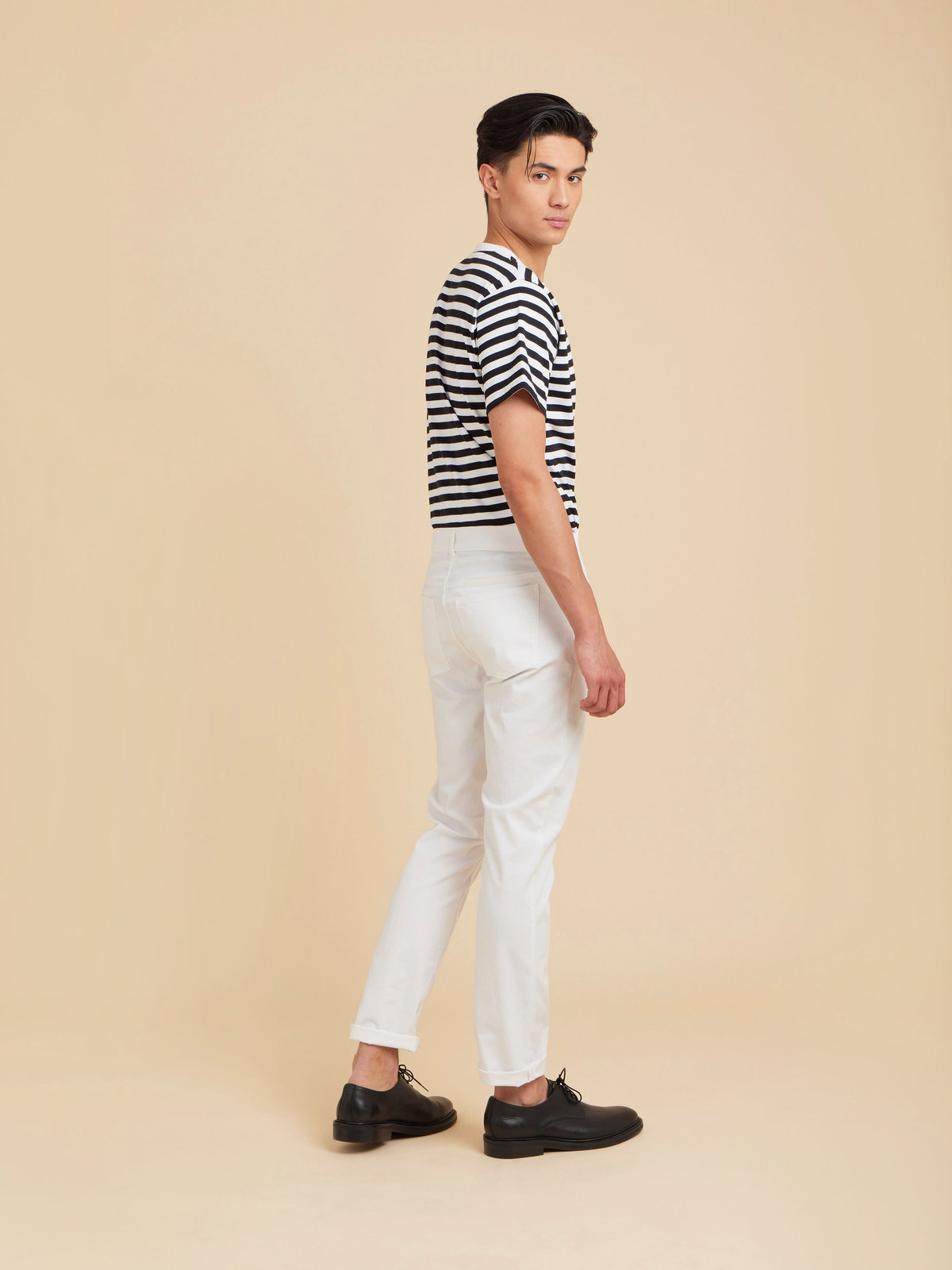 HOMME メンズ 【Outlet】AM01 JEANS IGGY ジーンズスリム ホワイト