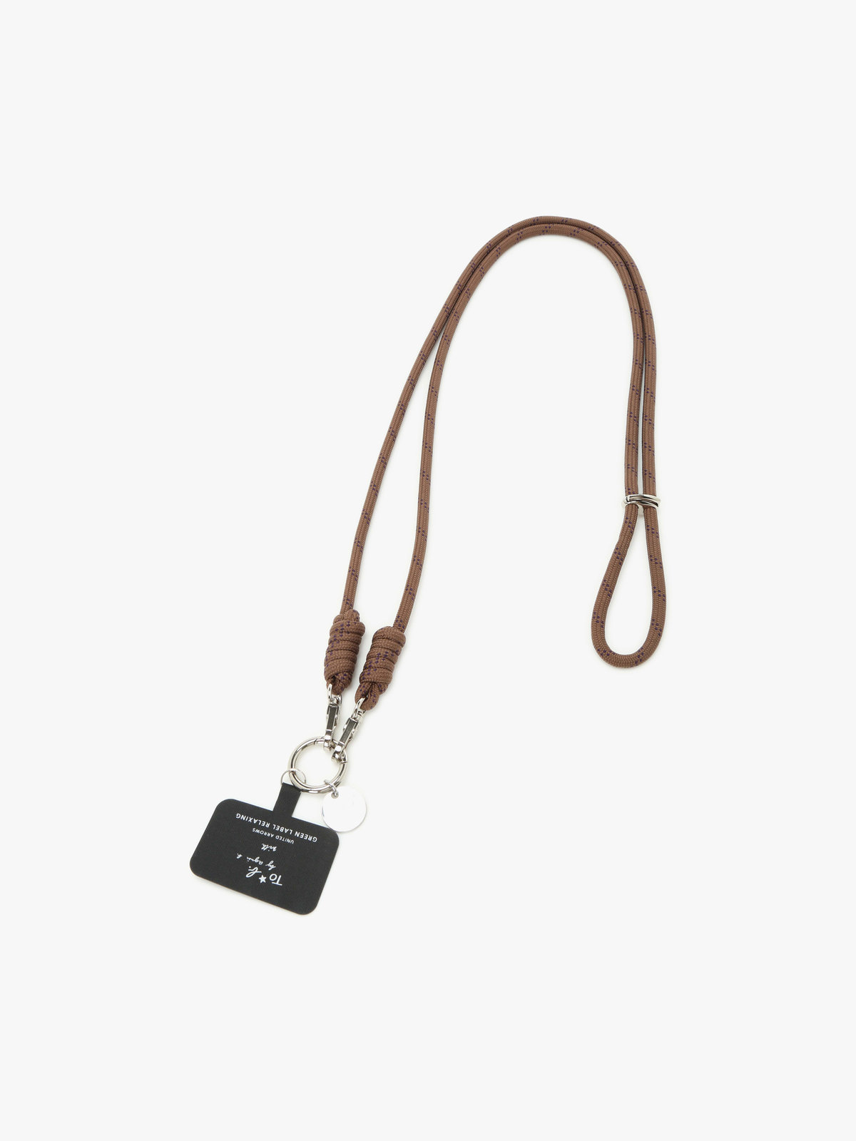 To b. by agnès b. To b. by agnes b.× green label relaxing モバイルストラップ SET ブラック