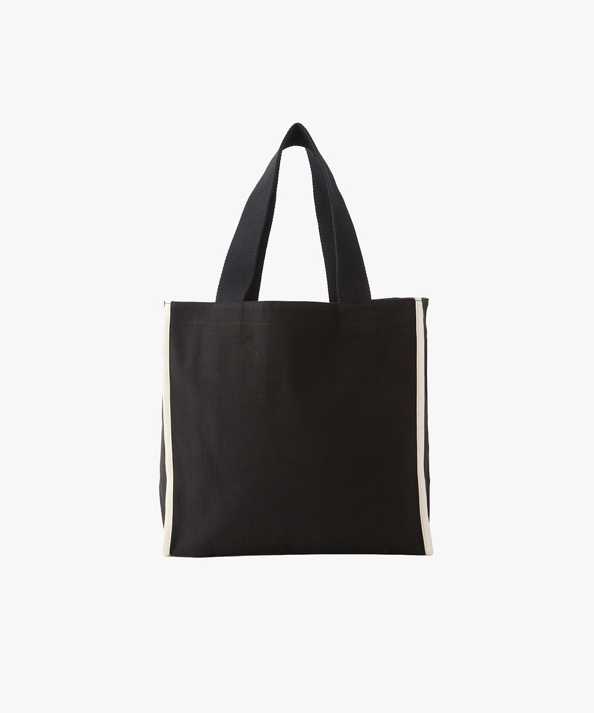 To b. by agnès b. To b. by agnes b.× green label relaxing コットン パイピング トートバッグ ブラック