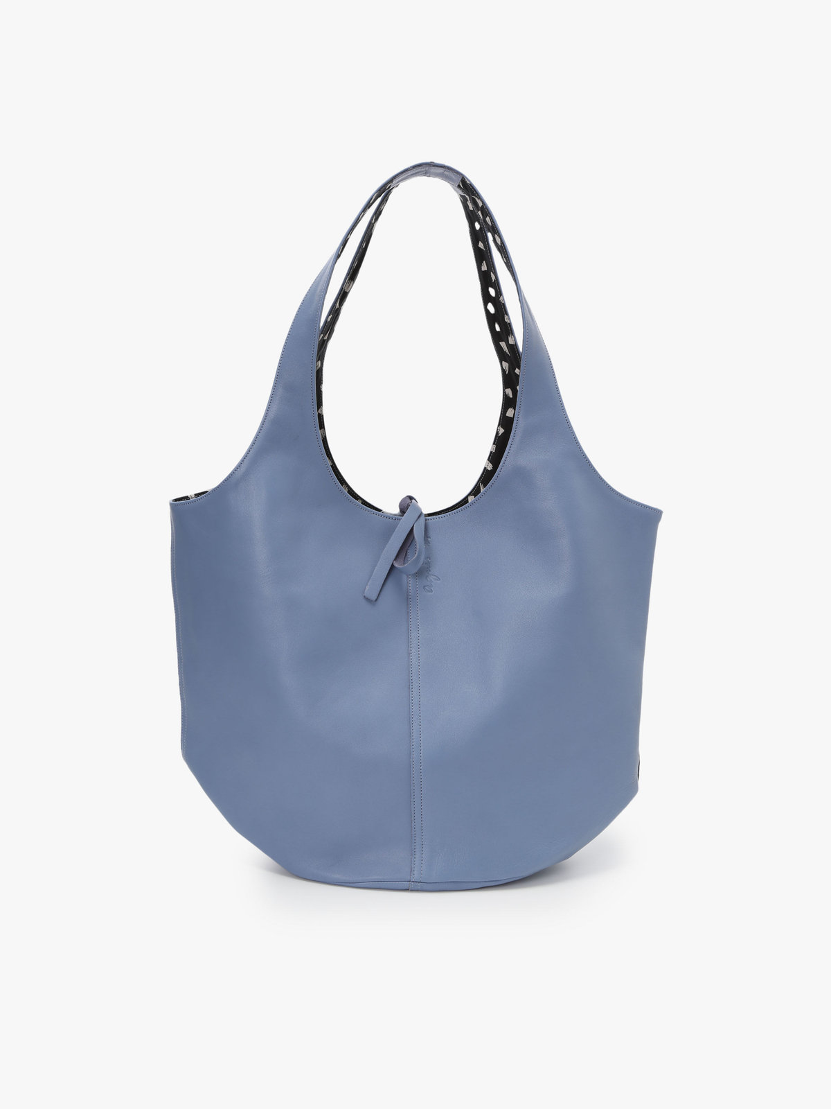 FEMME ウィメンズ ラムレザー トートバッグ ”Stala” ブルー