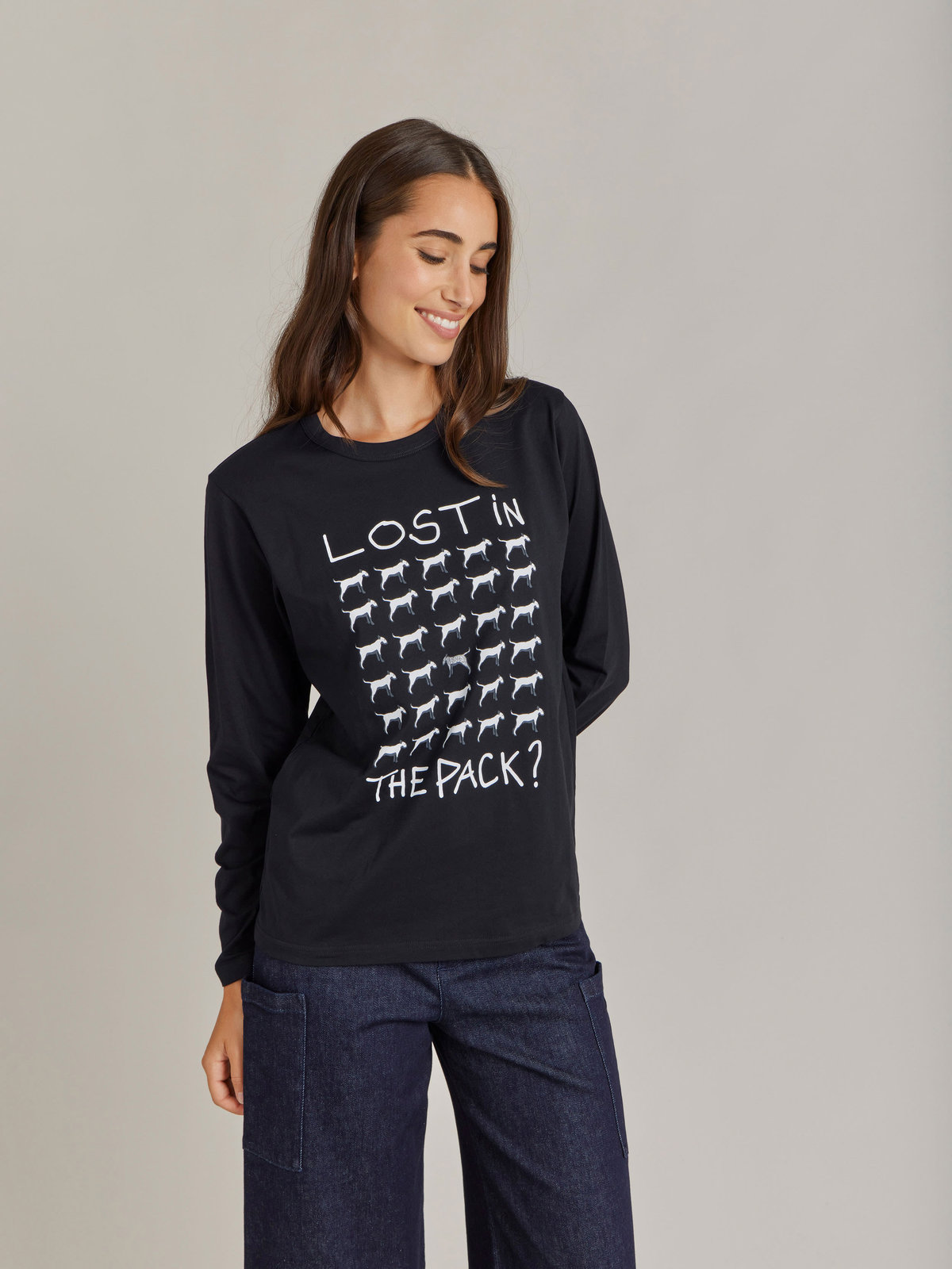 FEMME ウィメンズ S309 TS アーティストTシャツ Aurele ブラック