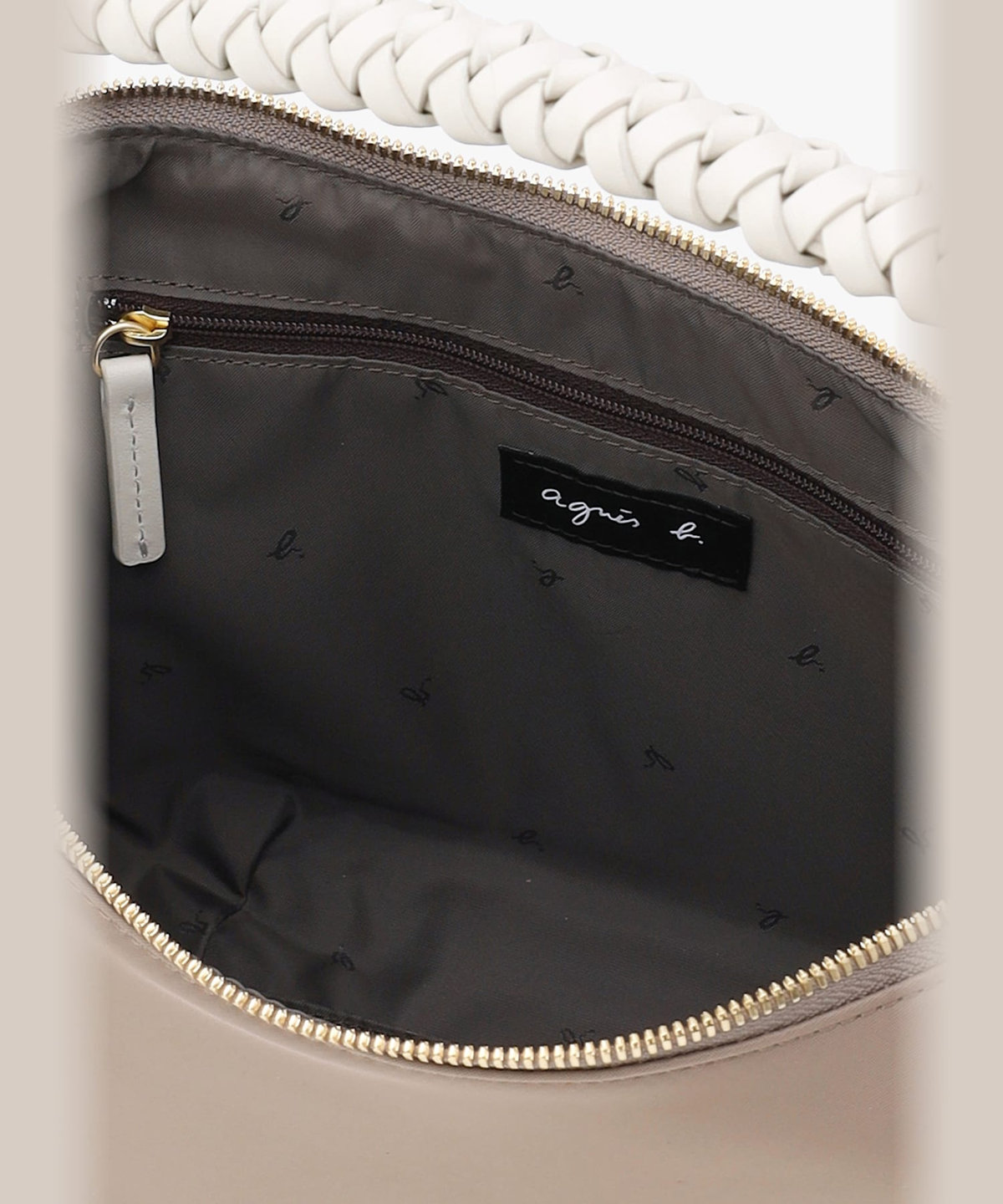 VOYAGE ウィメンズ バッグ＆ウォレット ナイロン 2way ミディアム ショルダーバッグ "Tsuki" ZAS07ー01 ベージュ