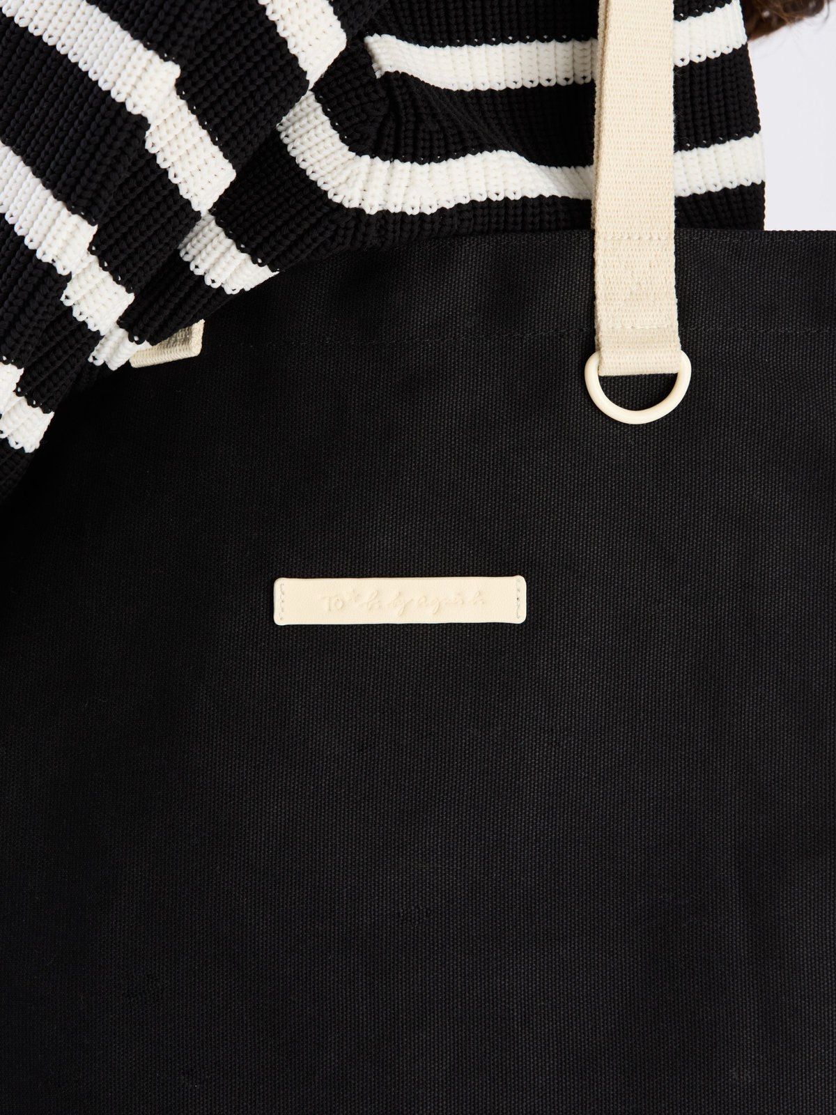 To b. by agnès b. 【Outlet】ロゴトート ブラック