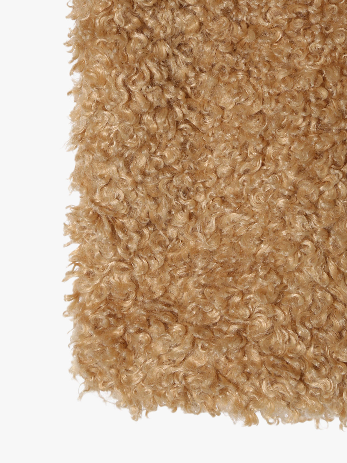 ENFANT ベビー 【Outlet】ベビー ファー 長袖 カーディガンプレッション ベージュ