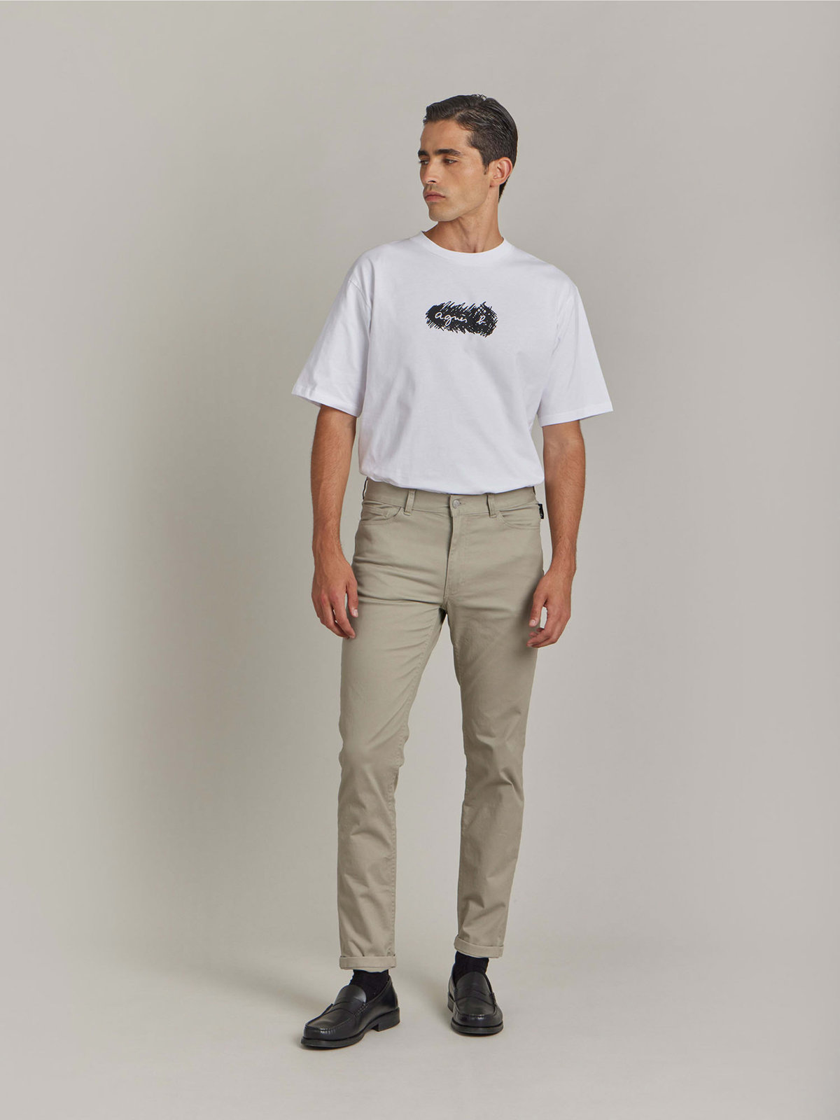 HOMME メンズ 【Outlet】AN77 JEAN'S IGGY ジーンズスリムパンツ ブラウン系その他