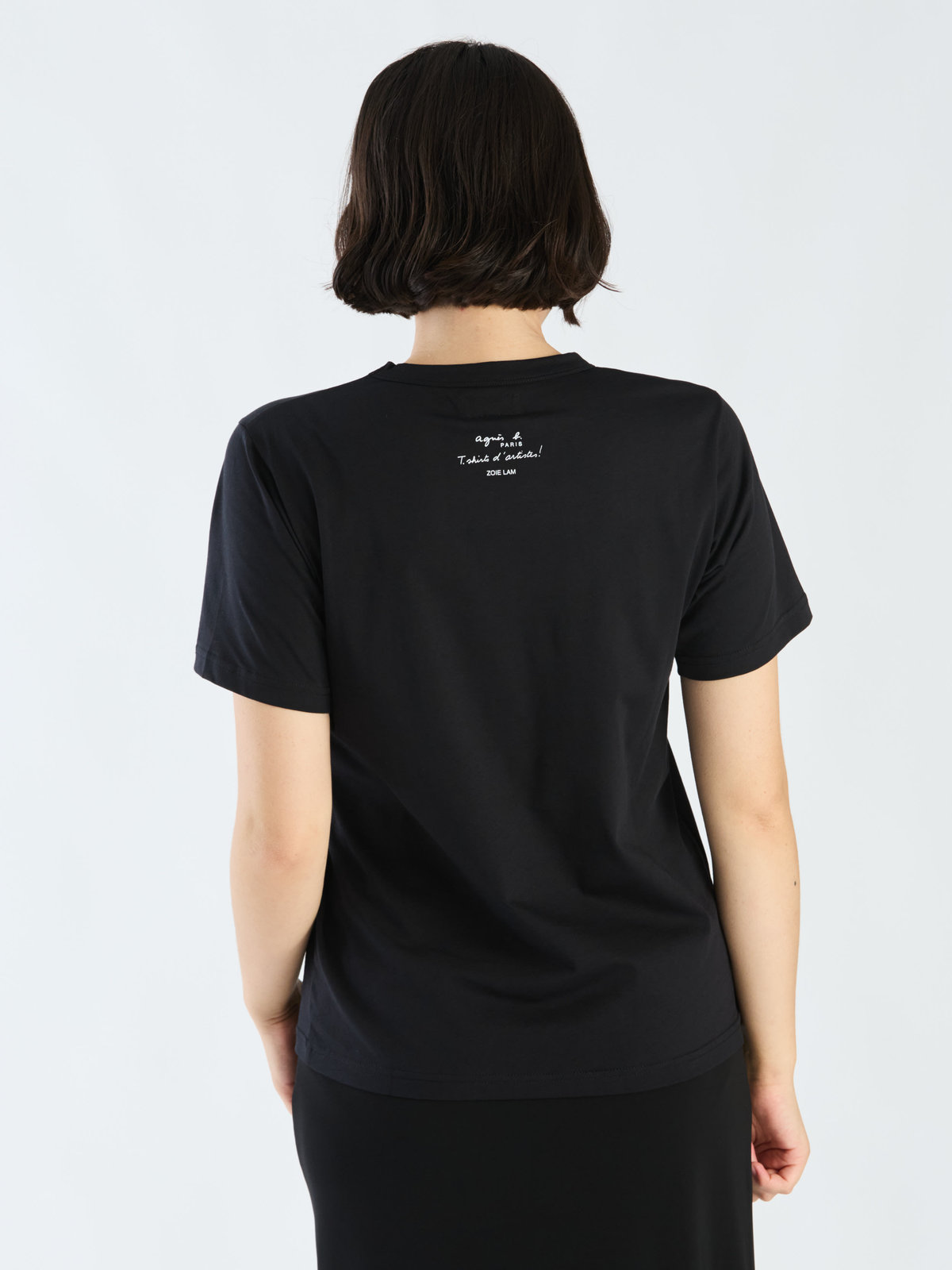 FEMME ウィメンズ 【Outlet】【ユニセックス】SEJ1 TS  アーティスト Tシャツ　 ブラック