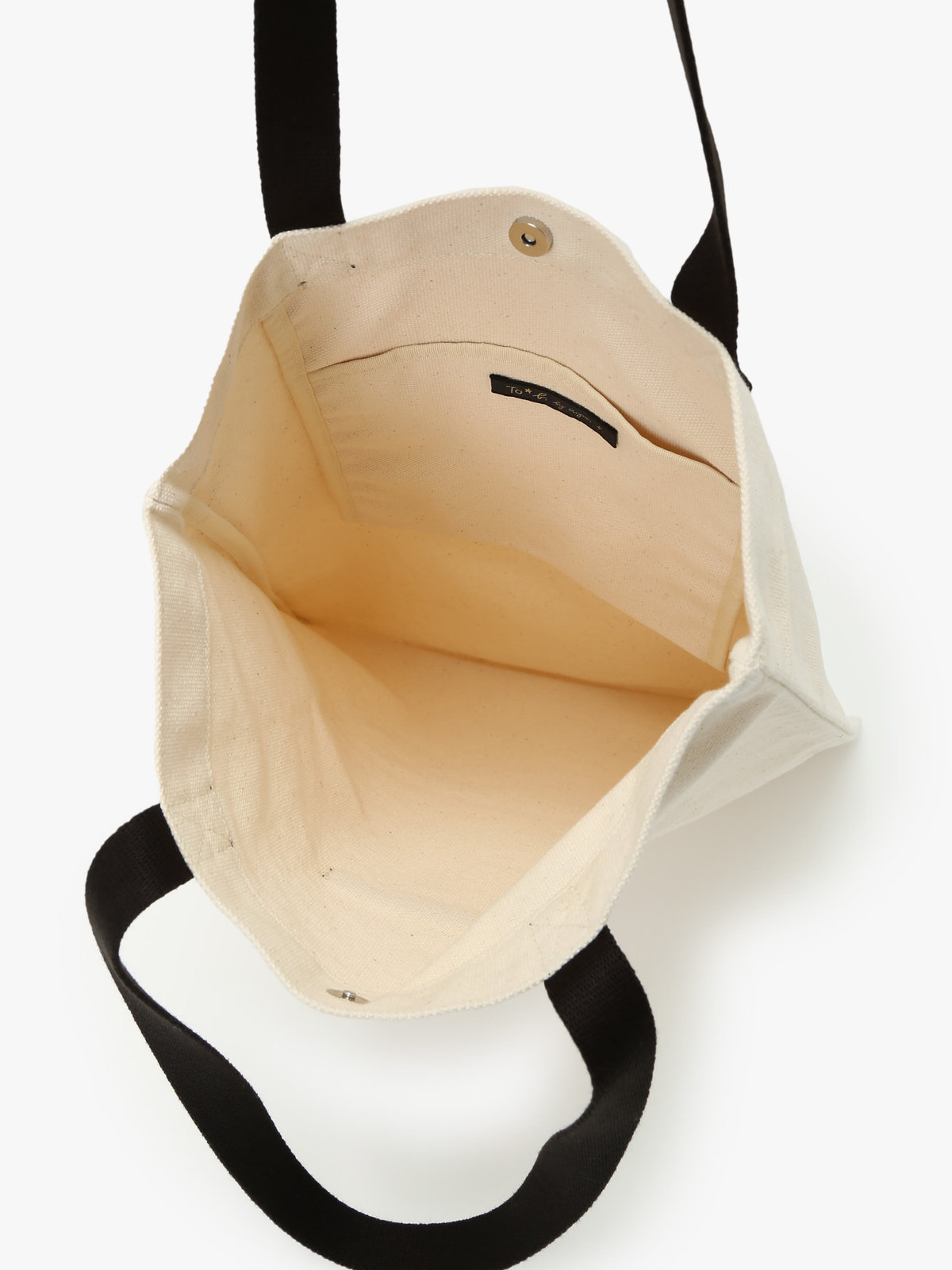 To b. by agnès b. 【Outlet】ロゴトート ホワイト