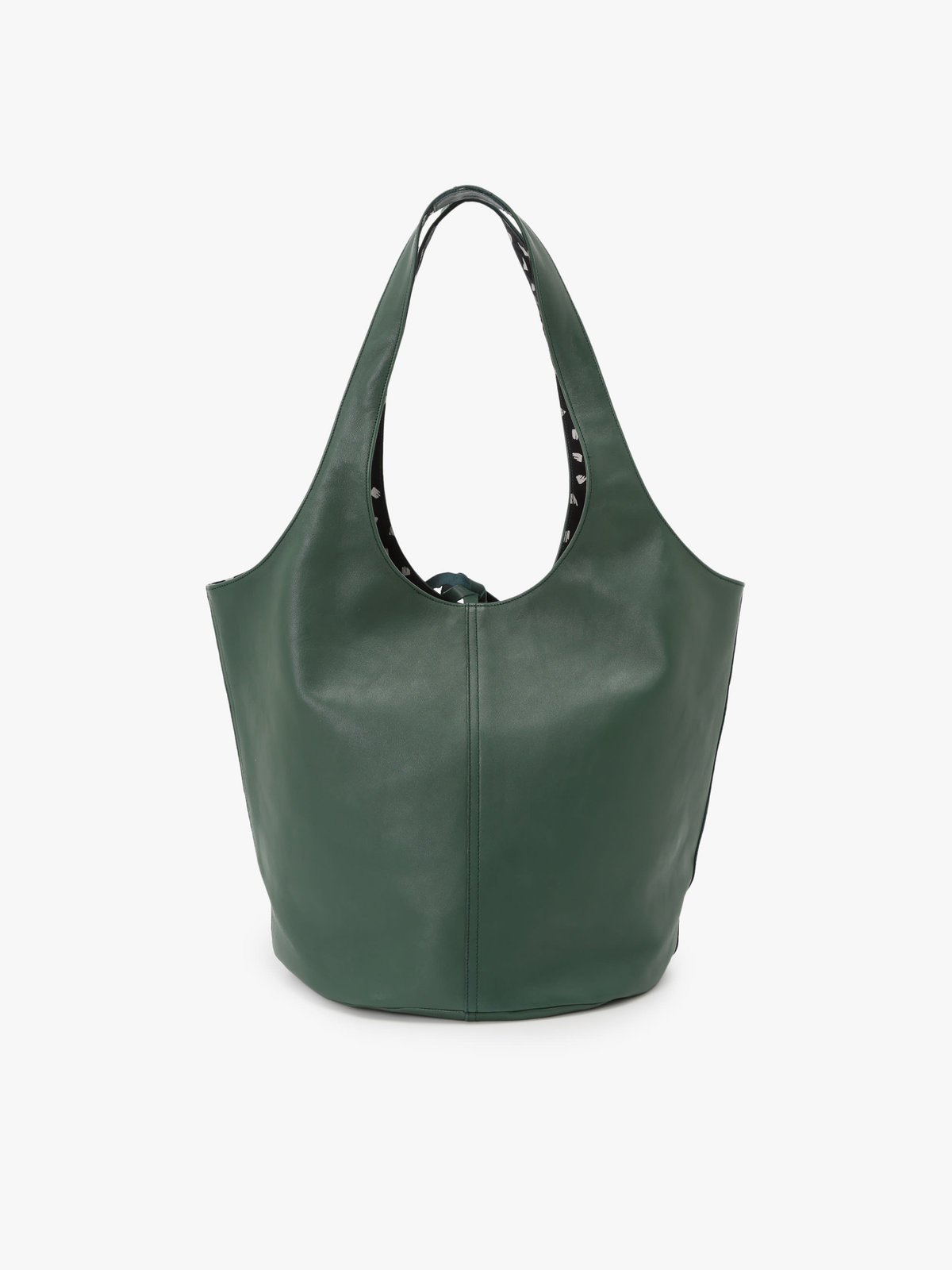 FEMME ウィメンズ ラムレザー トートバッグ ”Stala” グリーン