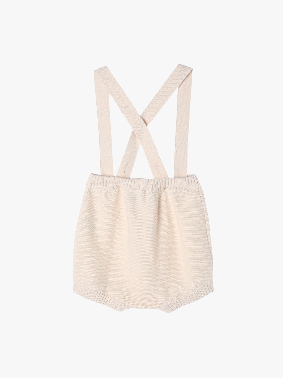 ENFANT ベビー ベビー コットン ニット ブルマ ホワイト