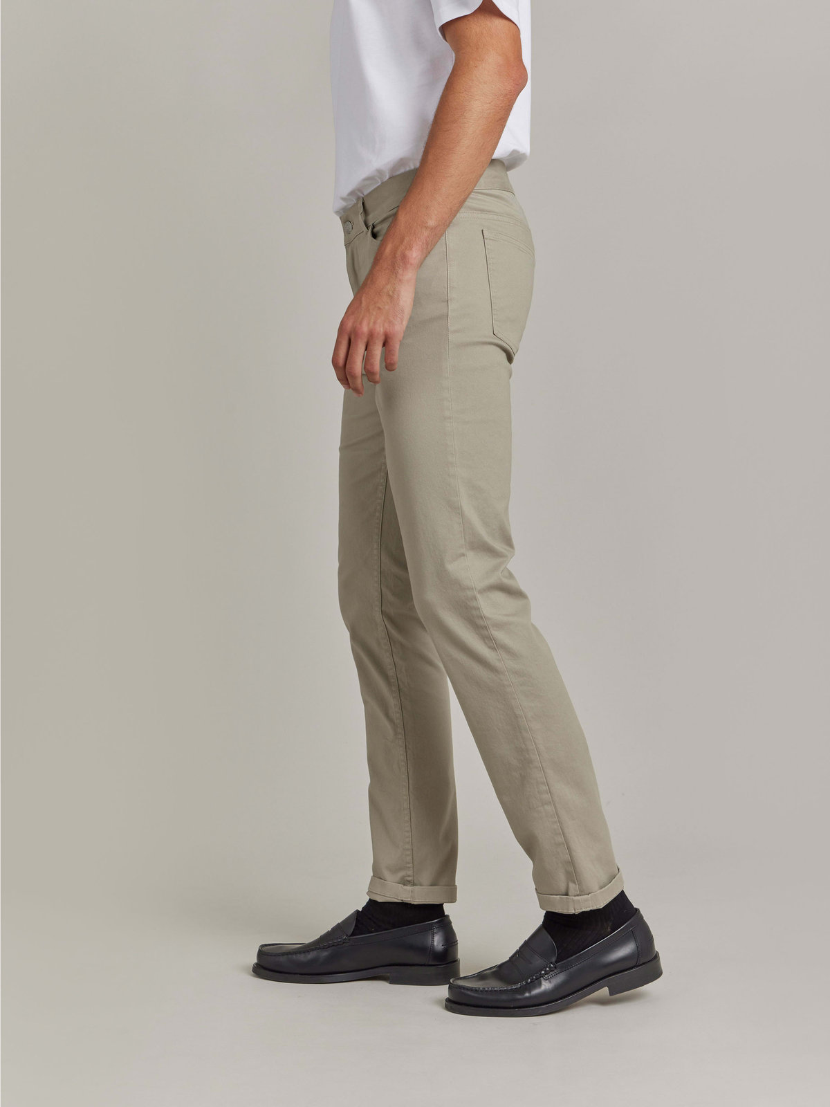 HOMME メンズ 【Outlet】AN77 JEAN'S IGGY ジーンズスリムパンツ ブラウン系その他