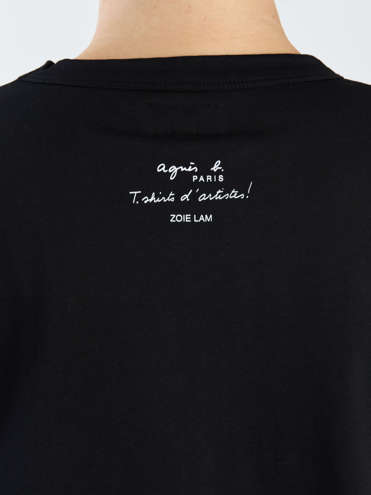 FEMME ウィメンズ 【Outlet】【ユニセックス】SEJ1 TS  アーティスト Tシャツ　 ブラック