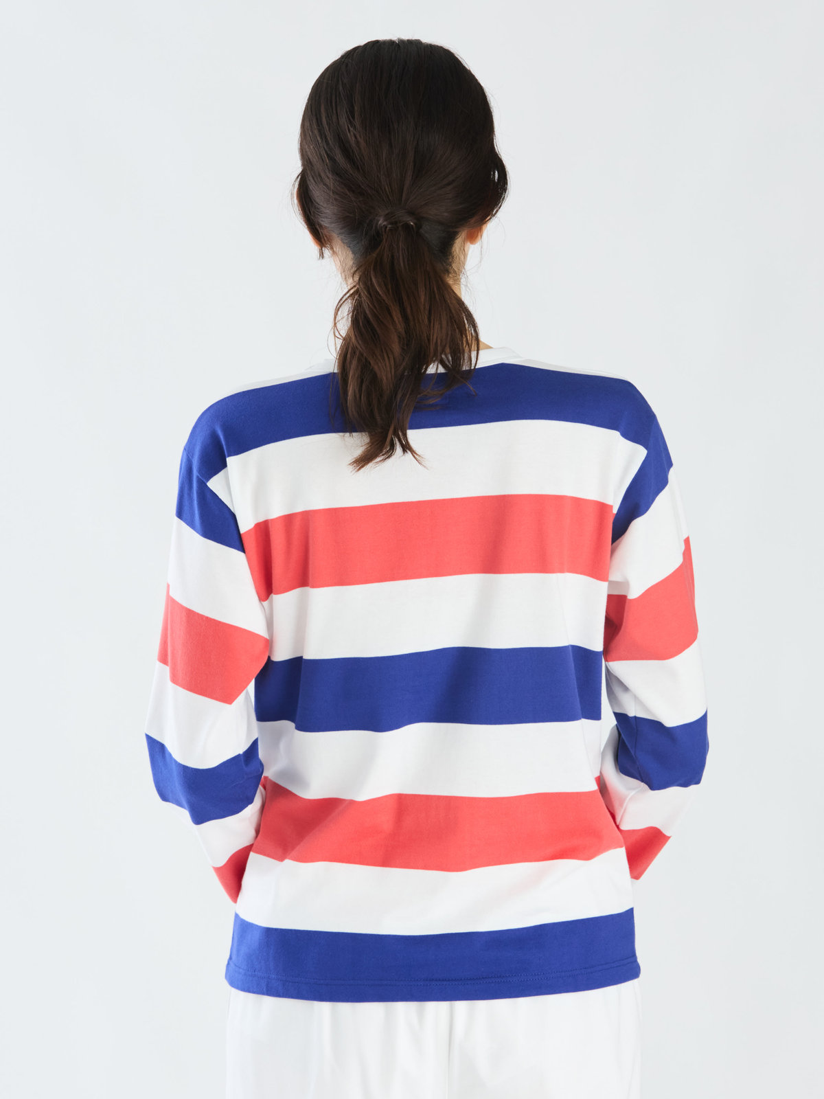 FEMME ウィメンズ 【Outlet】J411 TS NEW COOL Tシャツ ブルー×レッド×ホワイト