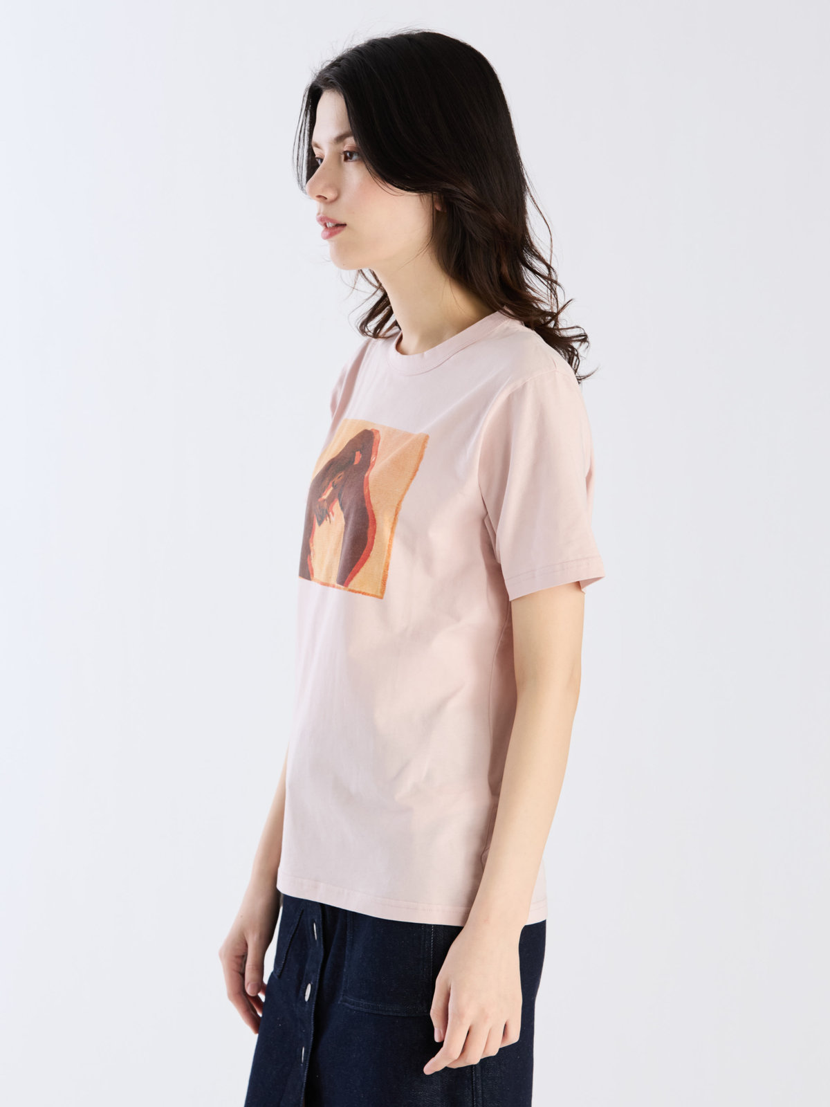 FEMME ウィメンズ 【Outlet】【ユニセックス】SEL3 TS LE MIXTE アーティスト Tシャツ ピンク