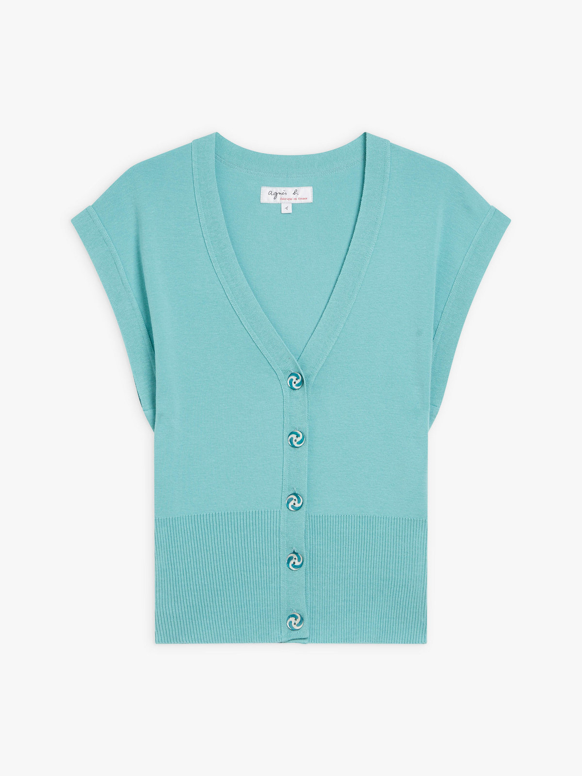 FEMME ウィメンズ 【Outlet】J155 CARDIGAN カーディガン ブルー系その他