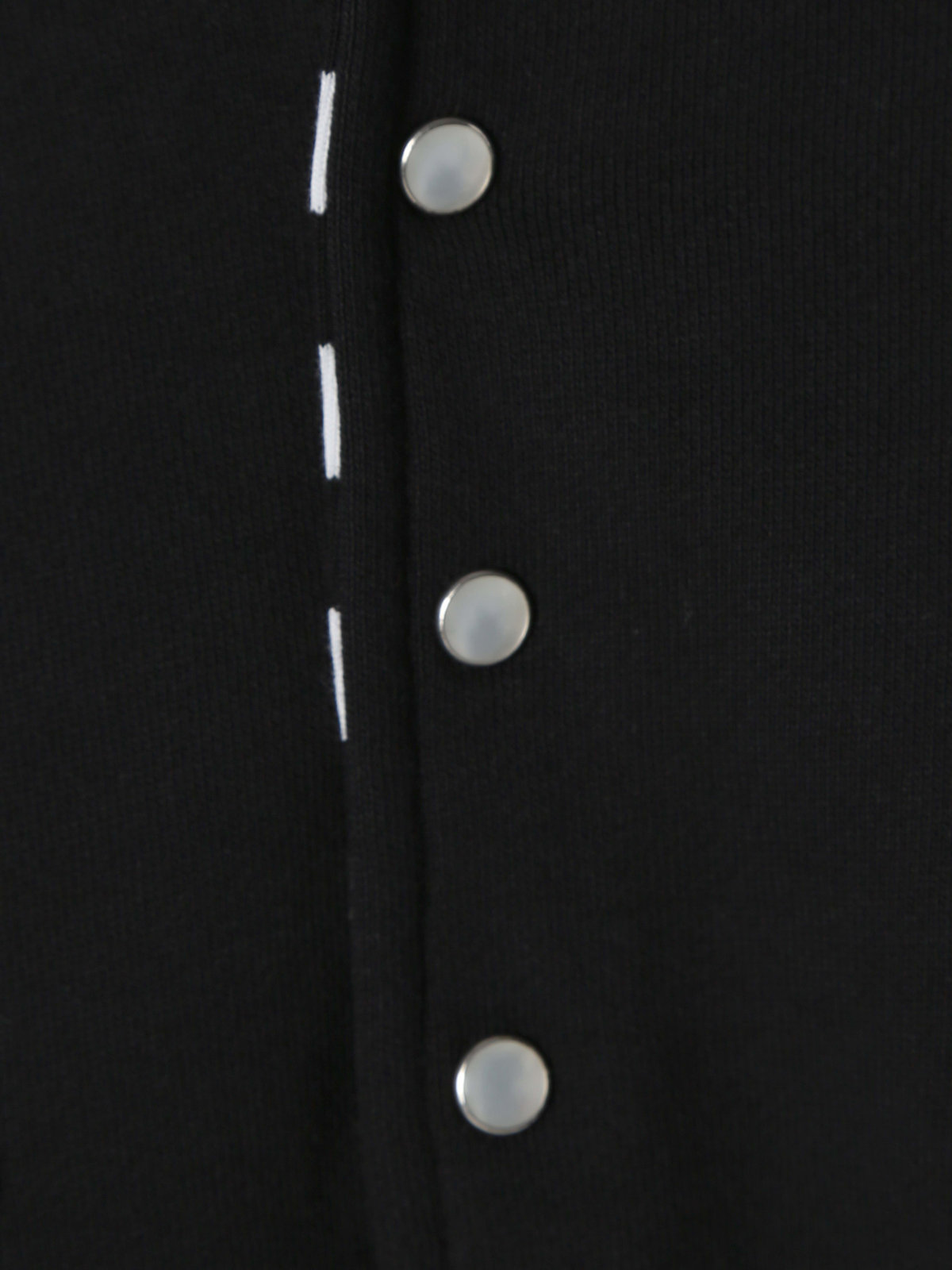 ENFANT ベビー ベビー ”b.b.”ロゴ コットン リバーシブル ポンチョ ブラック