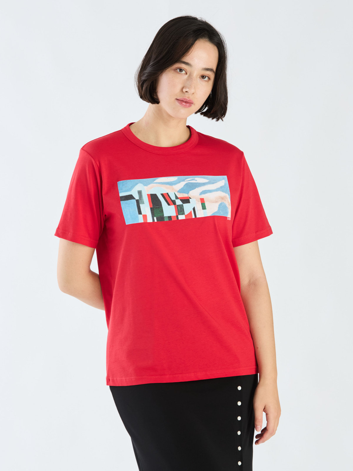 FEMME ウィメンズ 【Outlet】【ユニセックス】SEM2 TS アーティストTシャツ レッド