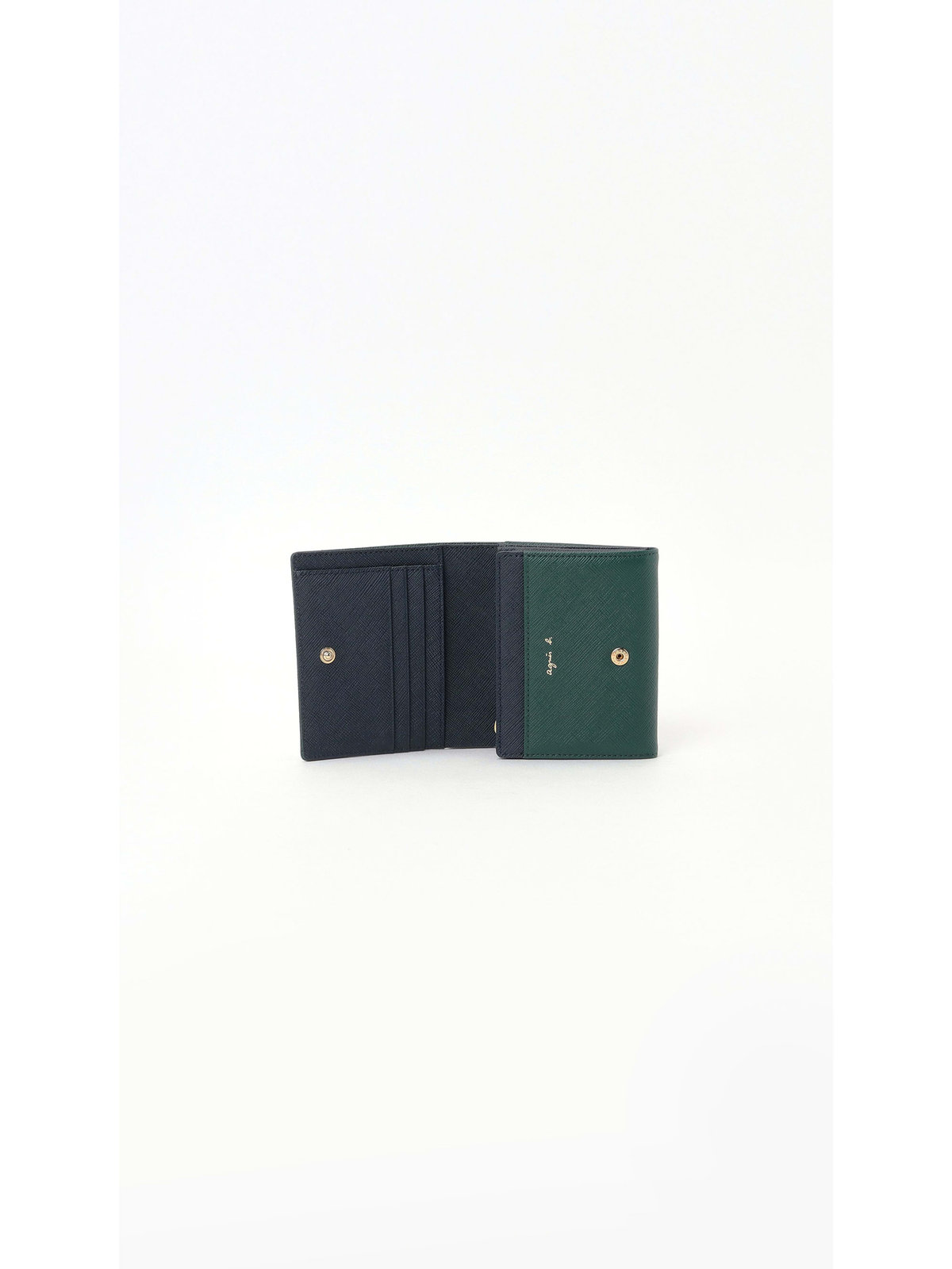 VOYAGE ウィメンズ バッグ＆ウォレット レザー 二つ折り ウォレット "Erika" QAW05-01 グリーン
