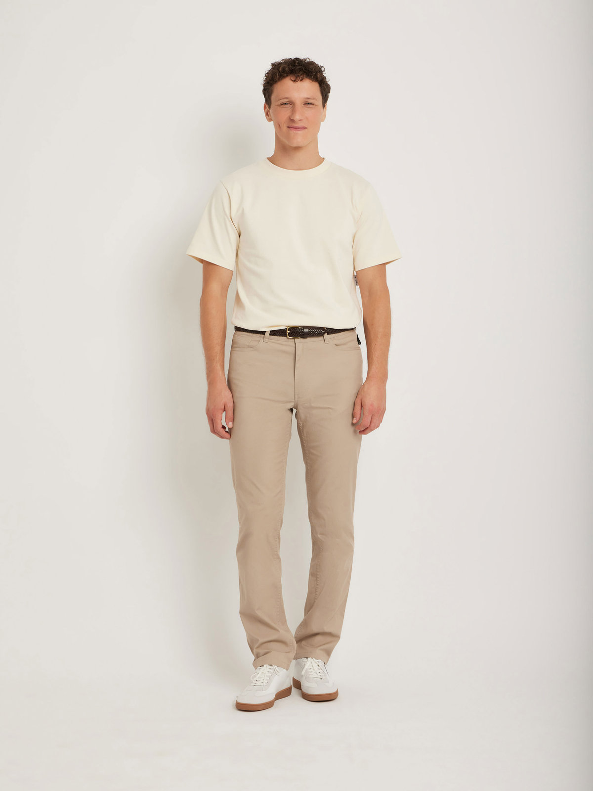 HOMME メンズ AP24 JEANS ジーンズ スリム ブラウン