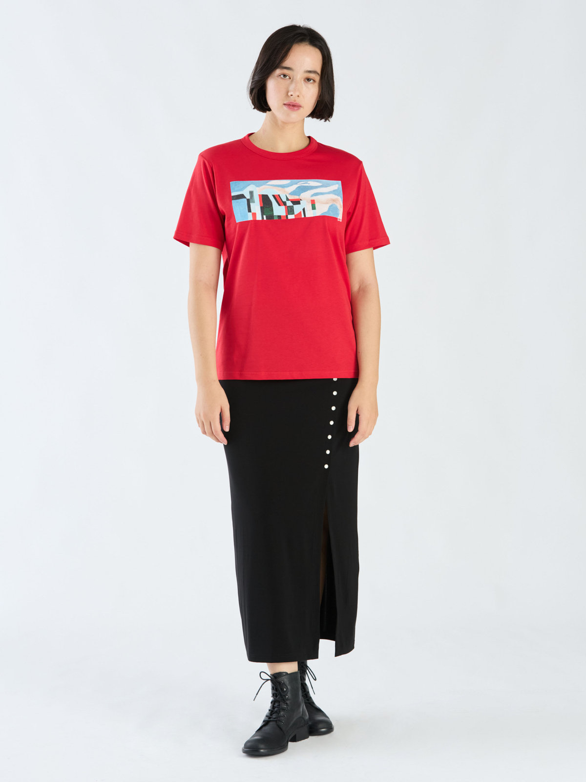 FEMME ウィメンズ 【Outlet】【ユニセックス】SEM2 TS アーティストTシャツ レッド