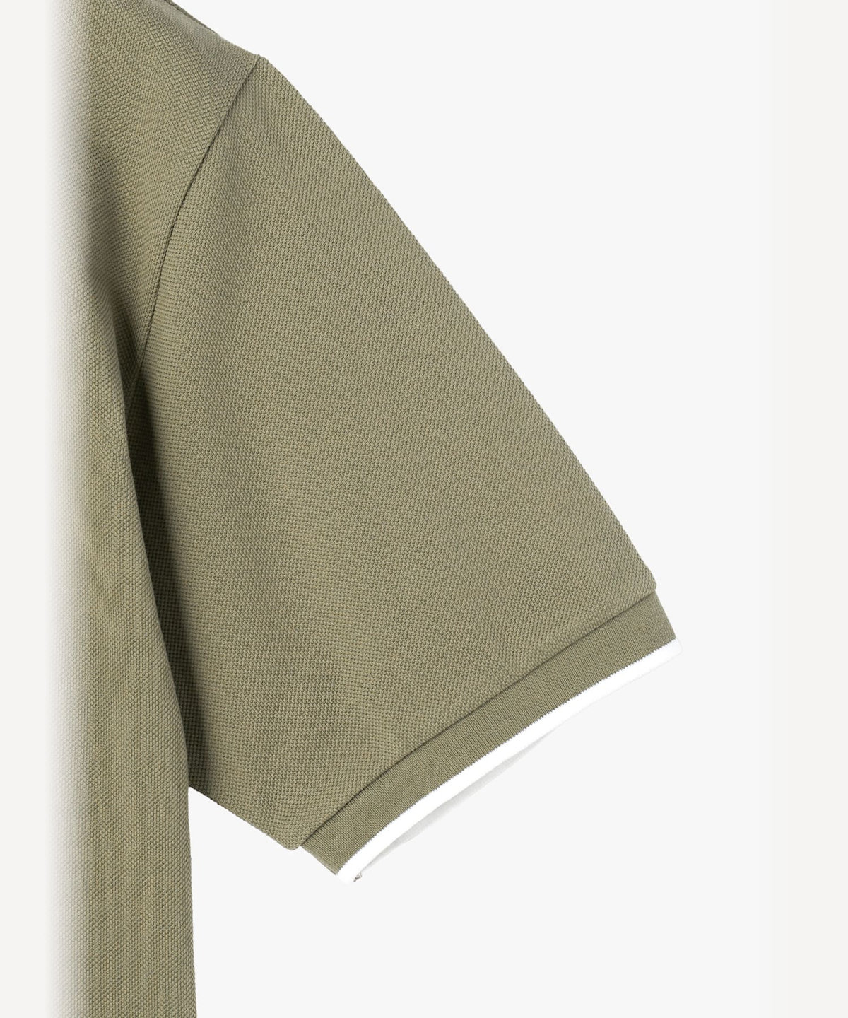 HOMME メンズ メンズ "b."ロゴ 刺繍 コットン 半袖 ポロシャツ "Brazilia" グリーン系その他