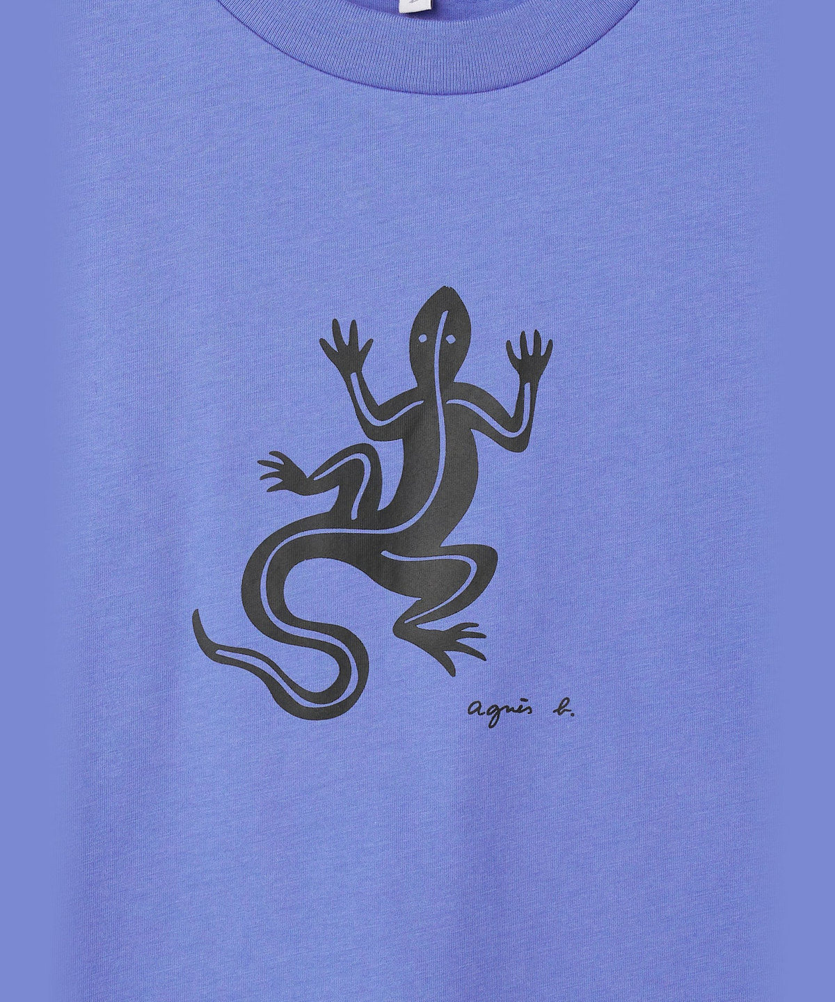 FEMME ウィメンズ アイコニック コットン 半袖 Tシャツ "Lezard" ブルー