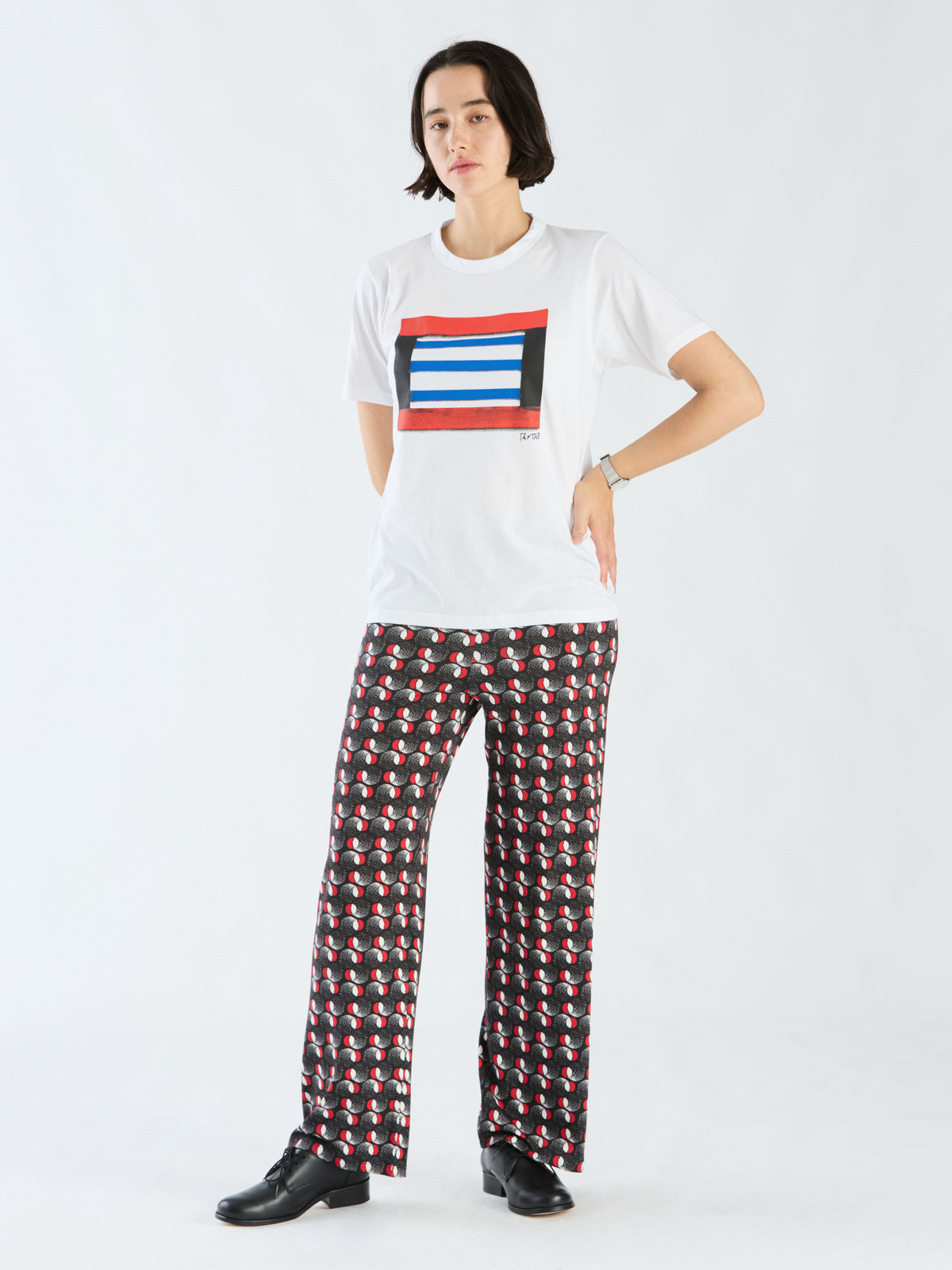 FEMME ウィメンズ 【Outlet】【ユニセックス】SEM3 TS  アーティスト Tシャツ ホワイト