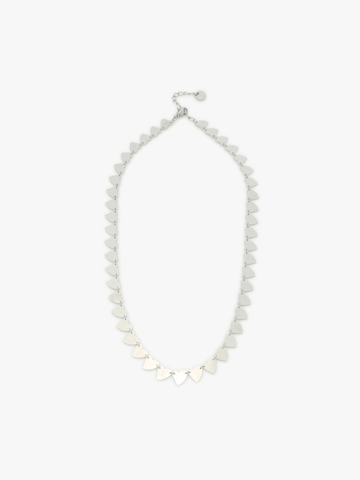 To b. by agnès b. 【Outlet】ハートチョーカー シルバー