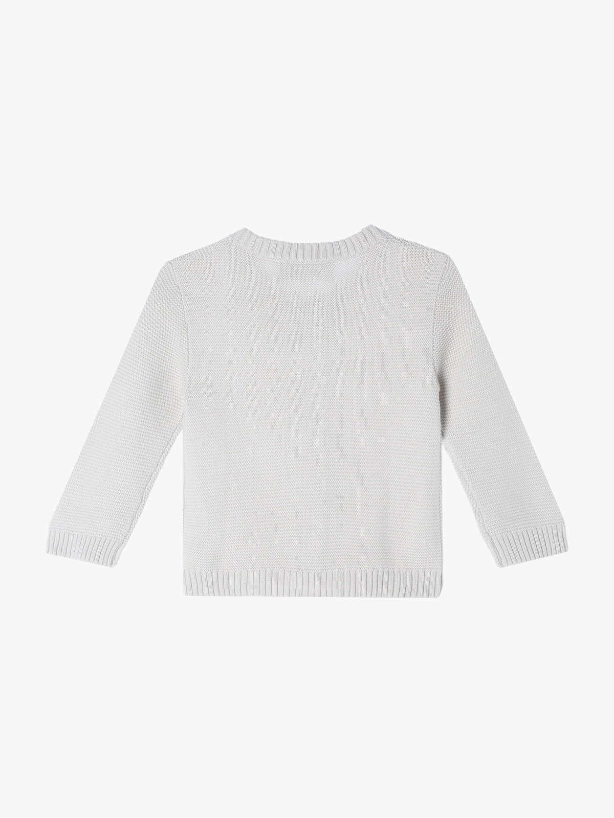 ENFANT ベビー ベビー コットン ニット カーディガン グレー系その他