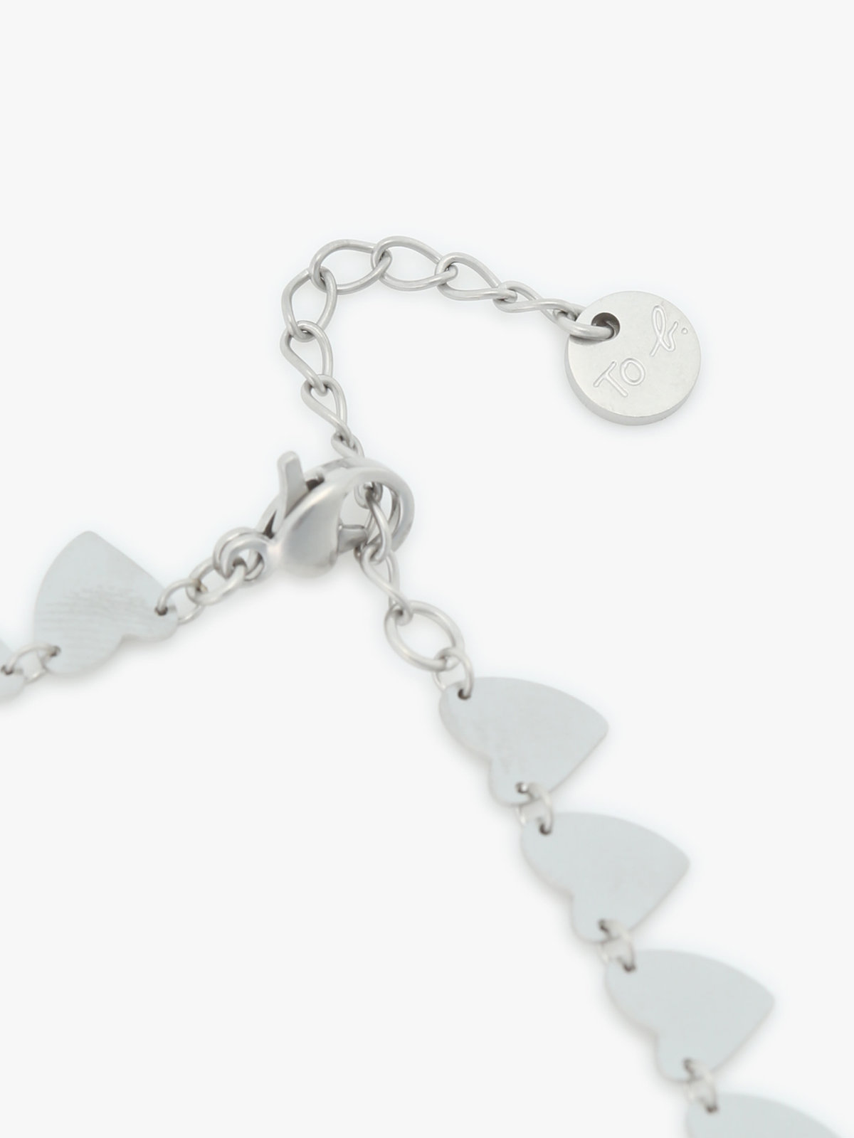 To b. by agnès b. 【Outlet】ハートチョーカー シルバー