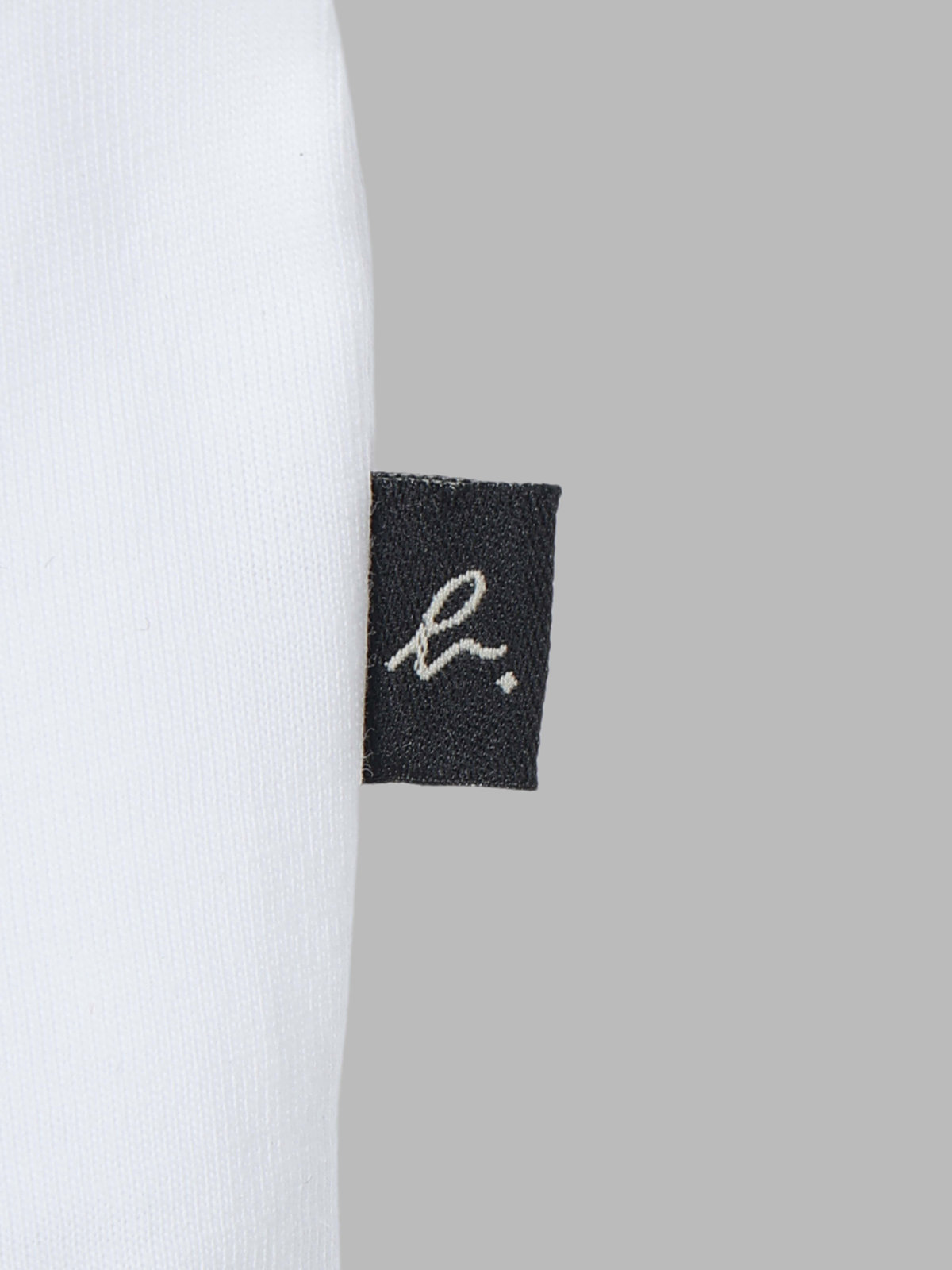 ENFANT ベビー ベビー バックプリント コットン トップス ”bb. avec doudou” ホワイト