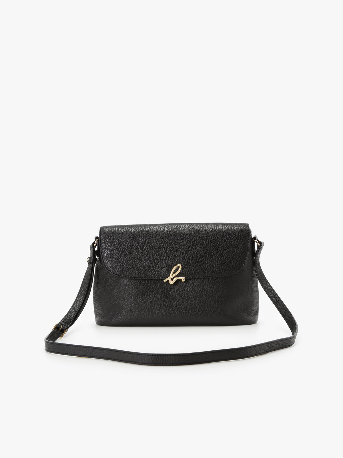 VOYAGE ウィメンズ バッグ＆ウォレット レザーショルダーバッグ ”The b.” IS12F-09 ブラック