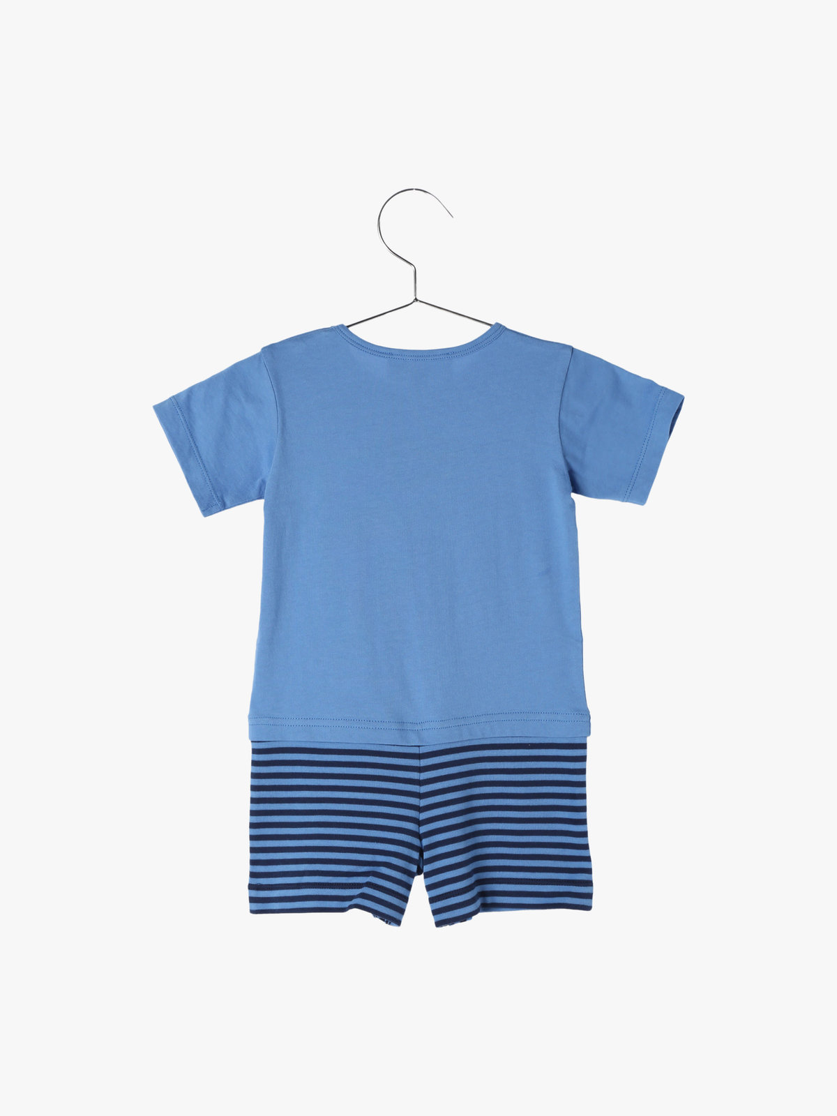 ENFANT ベビー 【Outlet】K330 L GRENOUILLETTE ベビー コンビネゾン ブルー