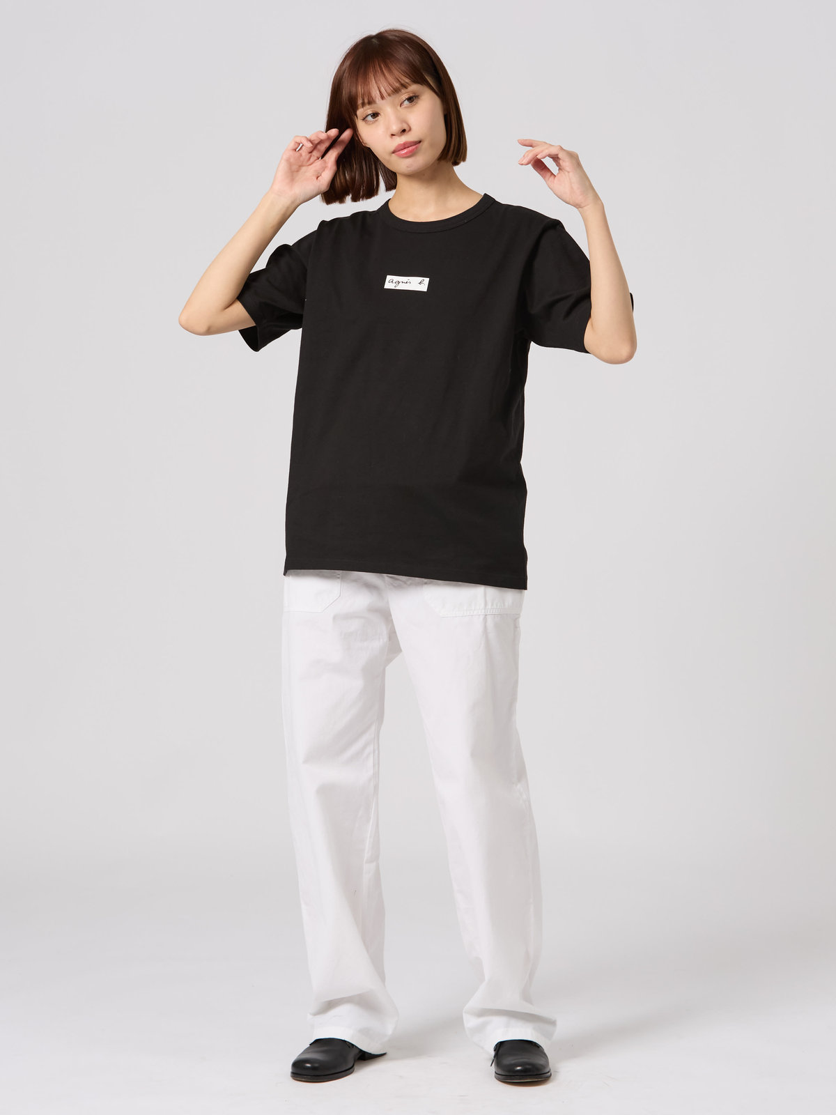 FEMME ウィメンズ 【Outlet】【ユニセックス】SEQ8 TS ボックスロゴTシャツ ブラック