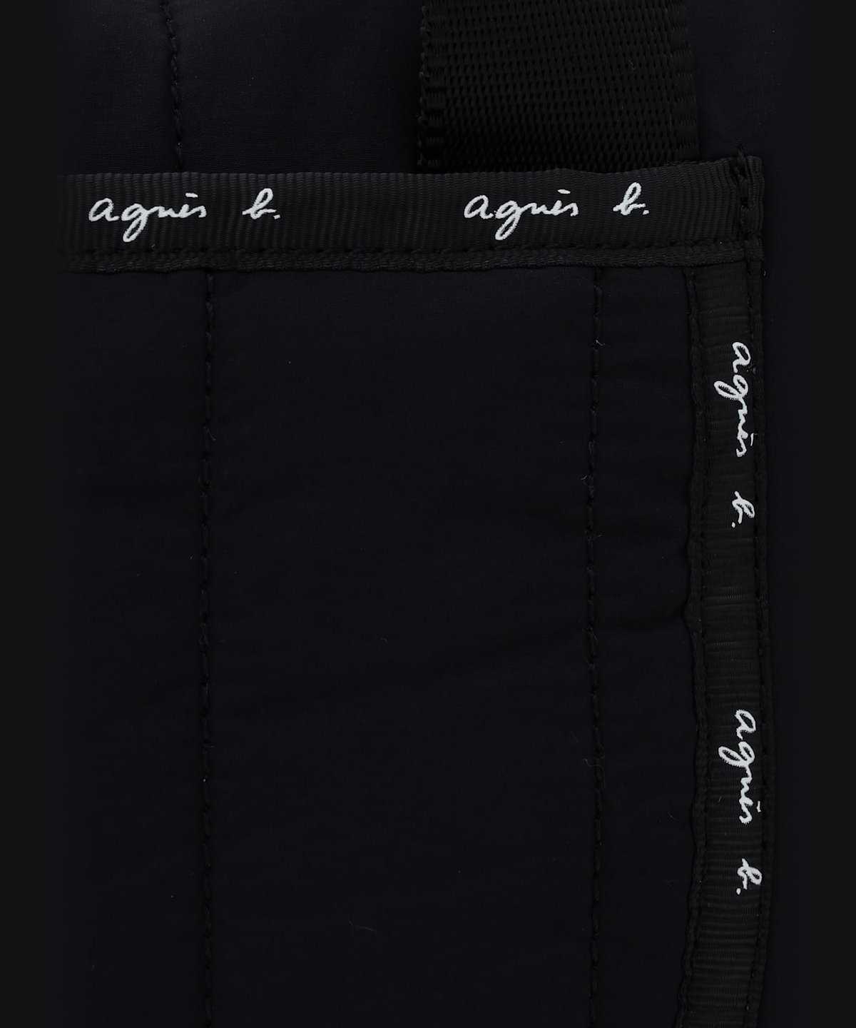 VOYAGE ウィメンズ バッグ＆ウォレット ナイロン 2way ミディアム ボストンバッグ "Monaco" ABS11-01 ブラック