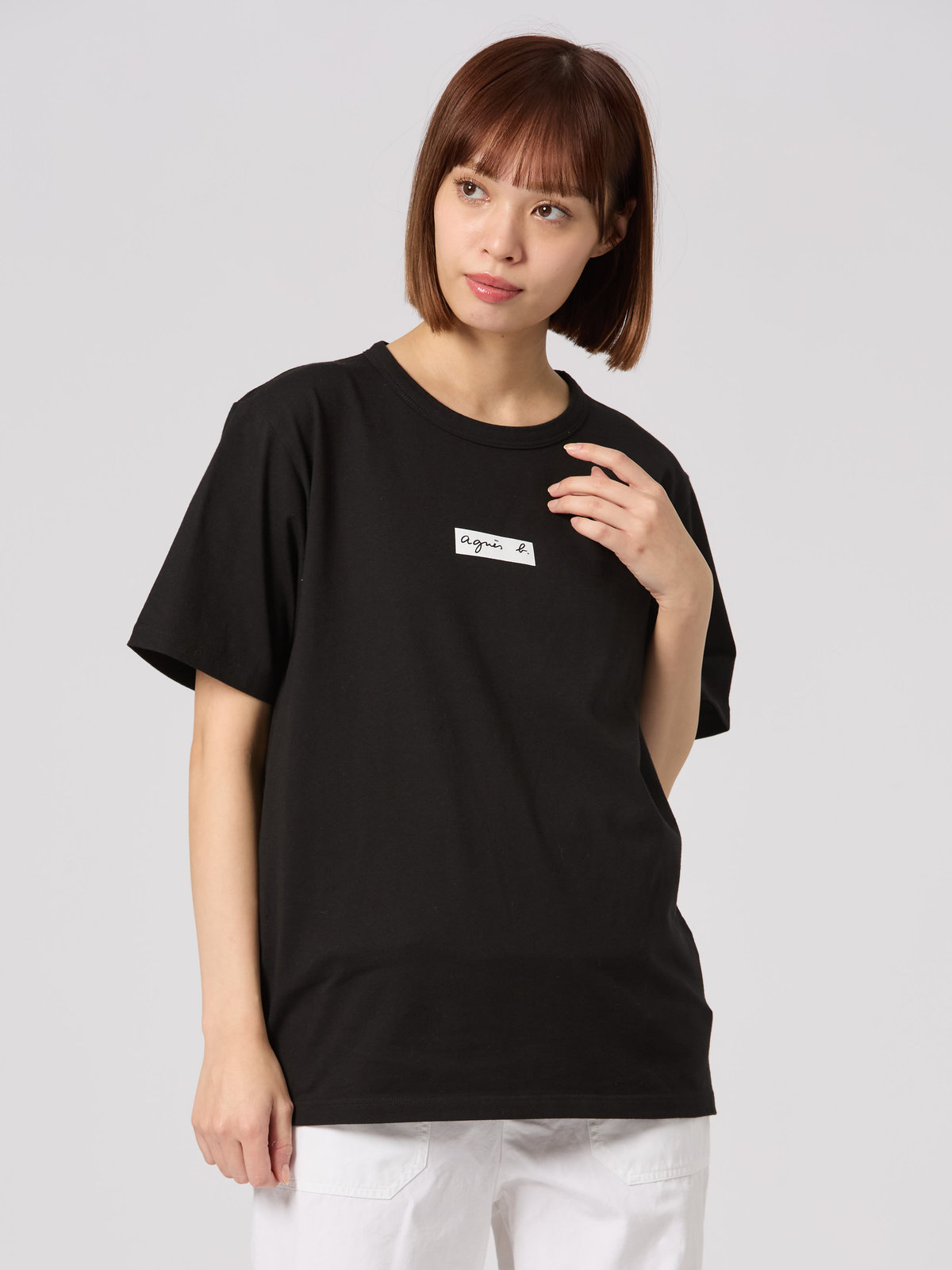 FEMME ウィメンズ 【Outlet】【ユニセックス】SEQ8 TS ボックスロゴTシャツ ブラック