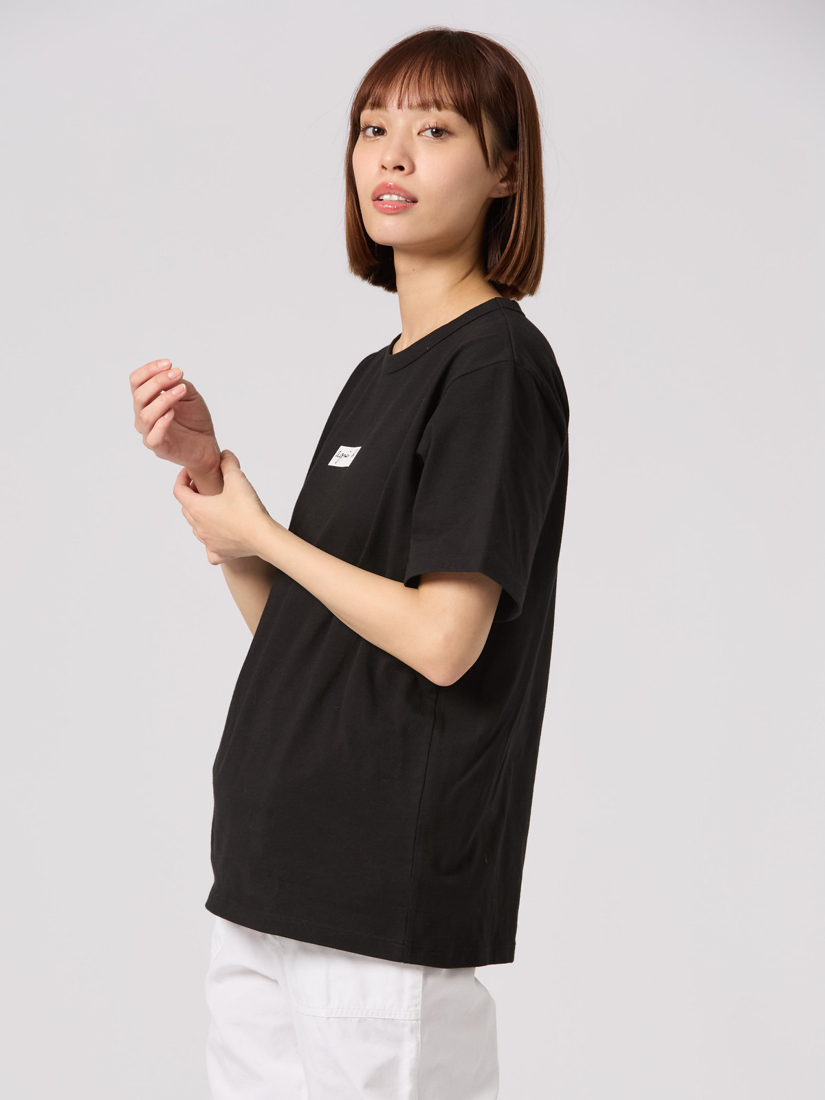 FEMME ウィメンズ 【Outlet】【ユニセックス】SEQ8 TS ボックスロゴTシャツ ブラック