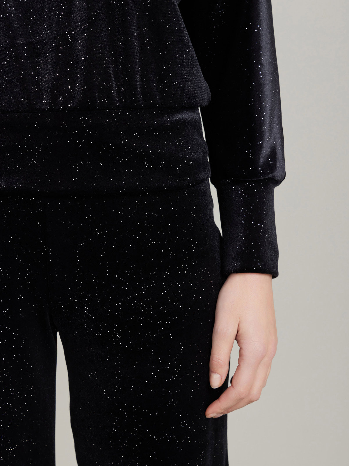 FEMME ウィメンズ 【Outlet】JJK6 TS NEW DAVINA ベロア 長袖トップス シルバー