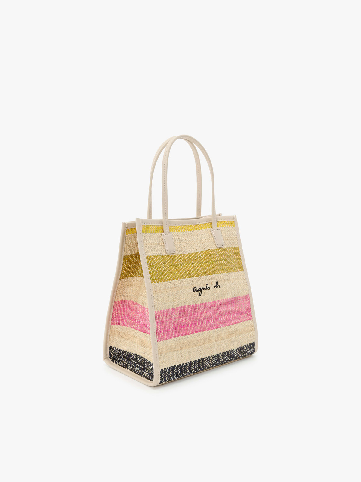 VOYAGE ウィメンズ バッグ＆ウォレット ラフィア スモール トートバッグ WAX35-01 ベージュ