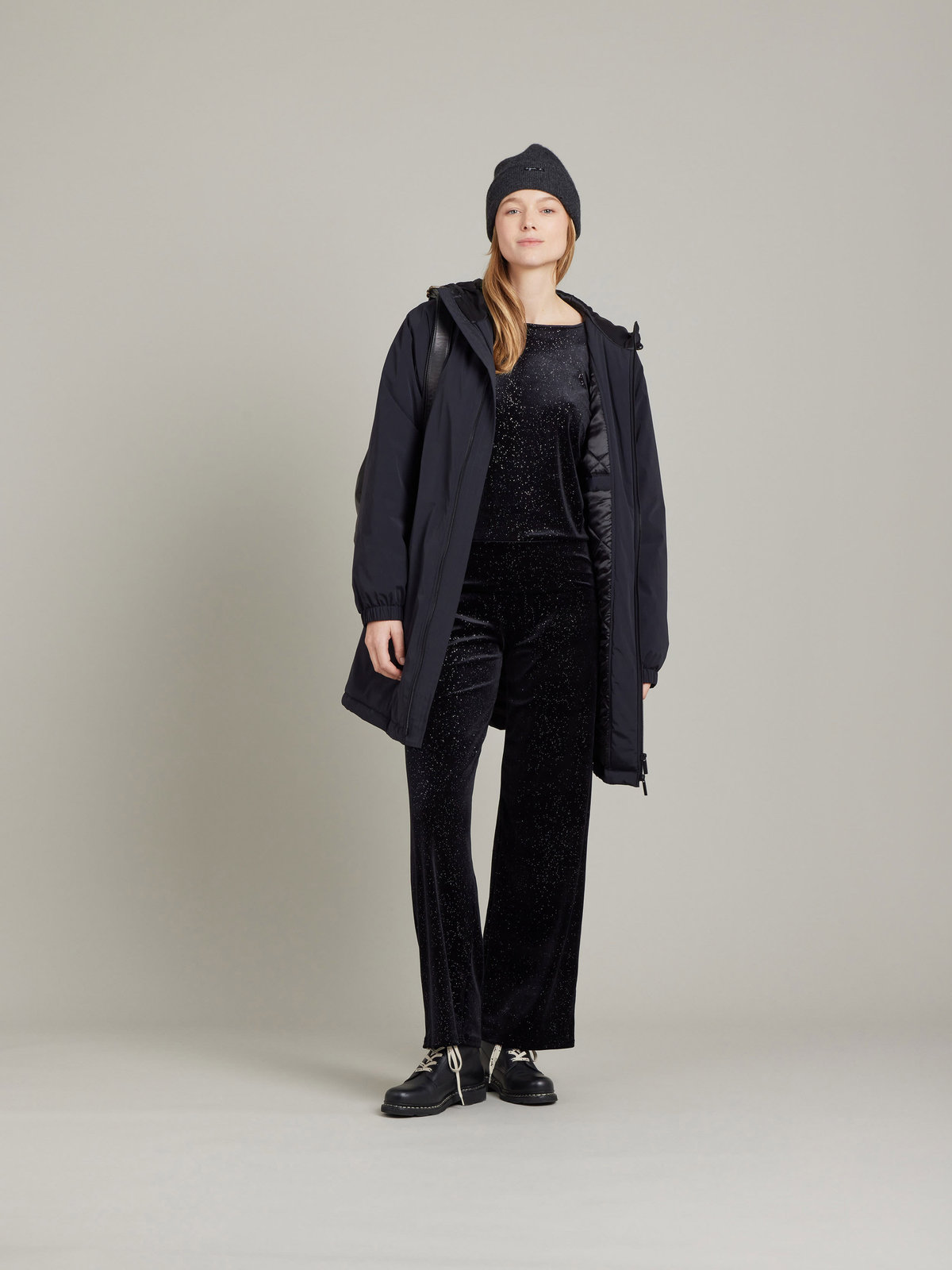 FEMME ウィメンズ 【Outlet】JJK6 TS NEW DAVINA ベロア 長袖トップス シルバー