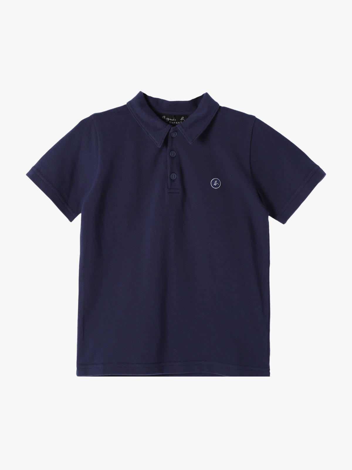 ENFANT ユニセックス K398 E POLO キッズ ポロシャツ ネイビー